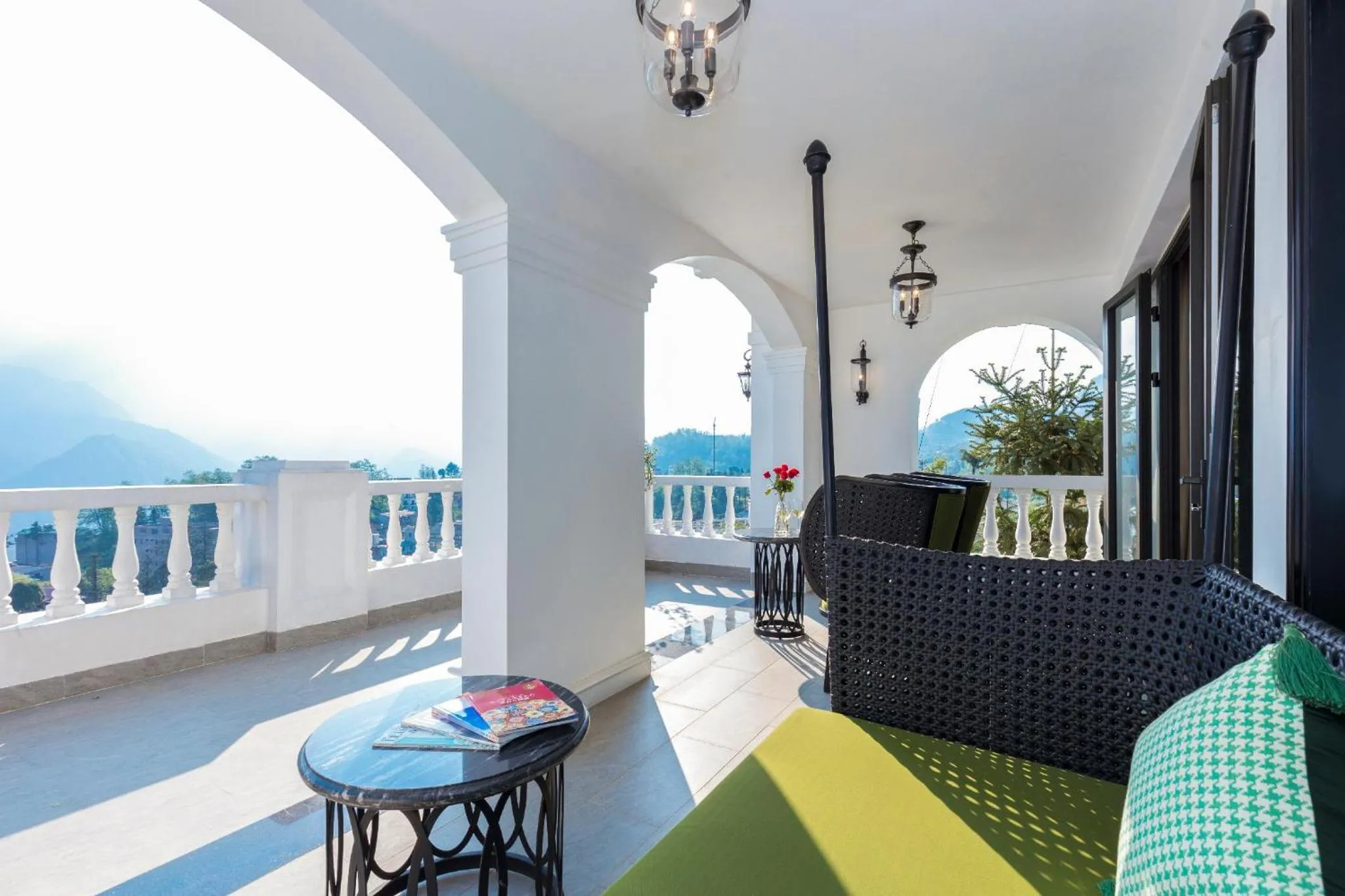 Balcony/Terrace in Silk Path Grand Sapa Resort & Spa