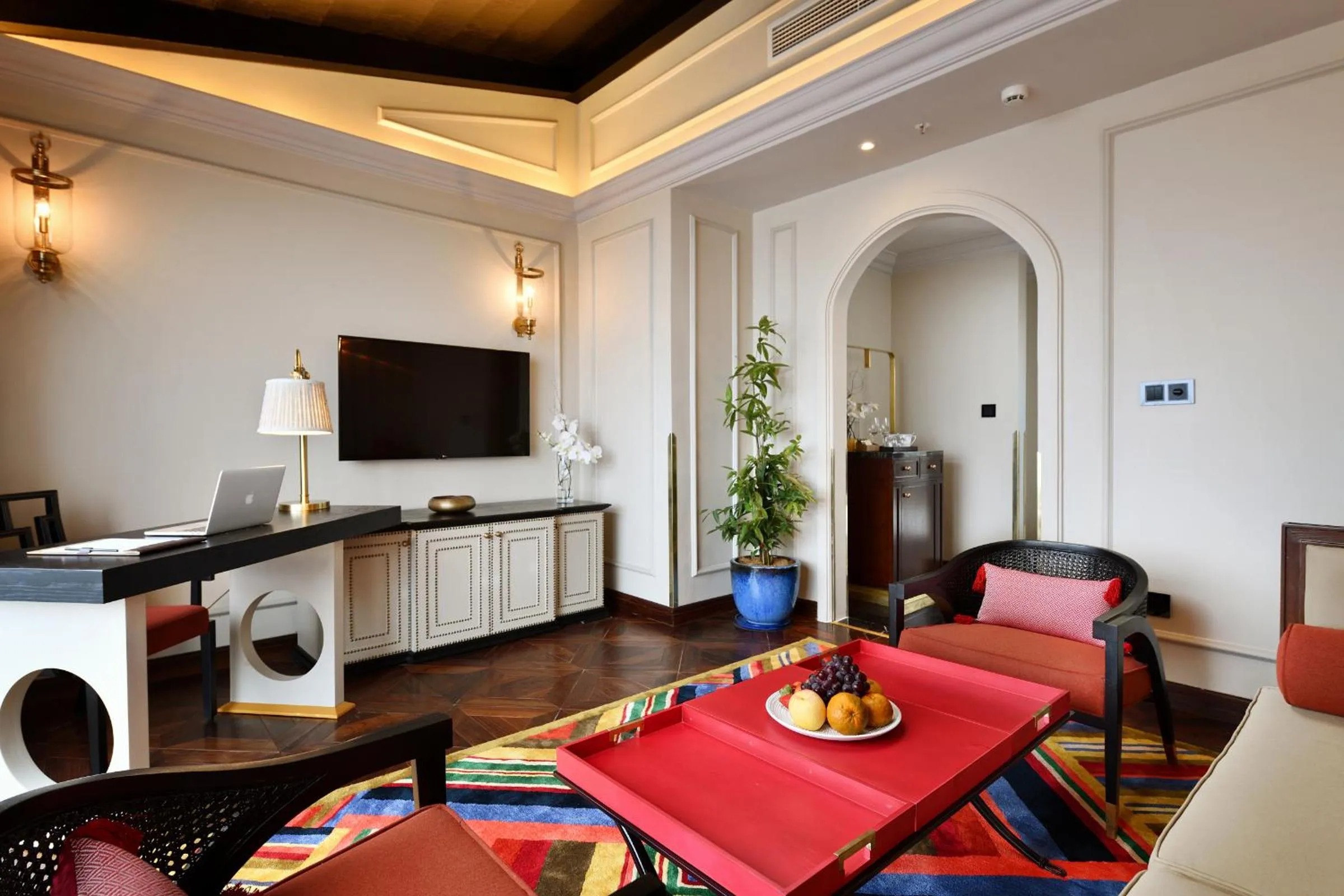 Living room in Silk Path Grand Sapa Resort & Spa