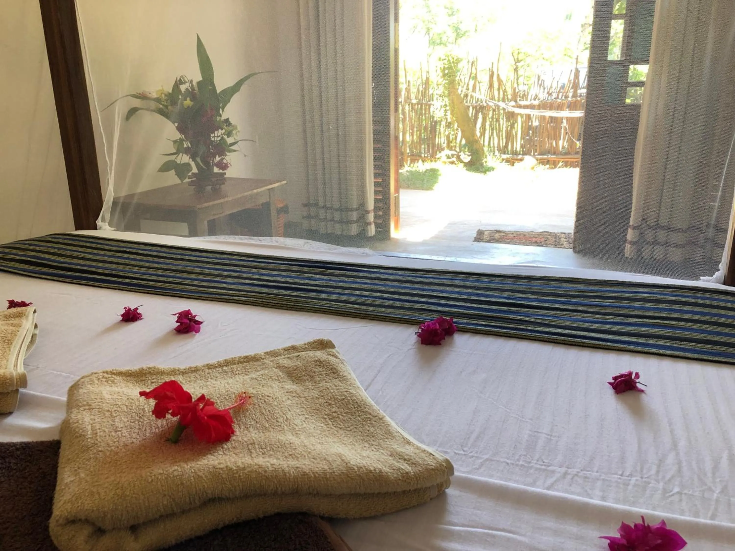 Bedroom in Hiriketiya White House