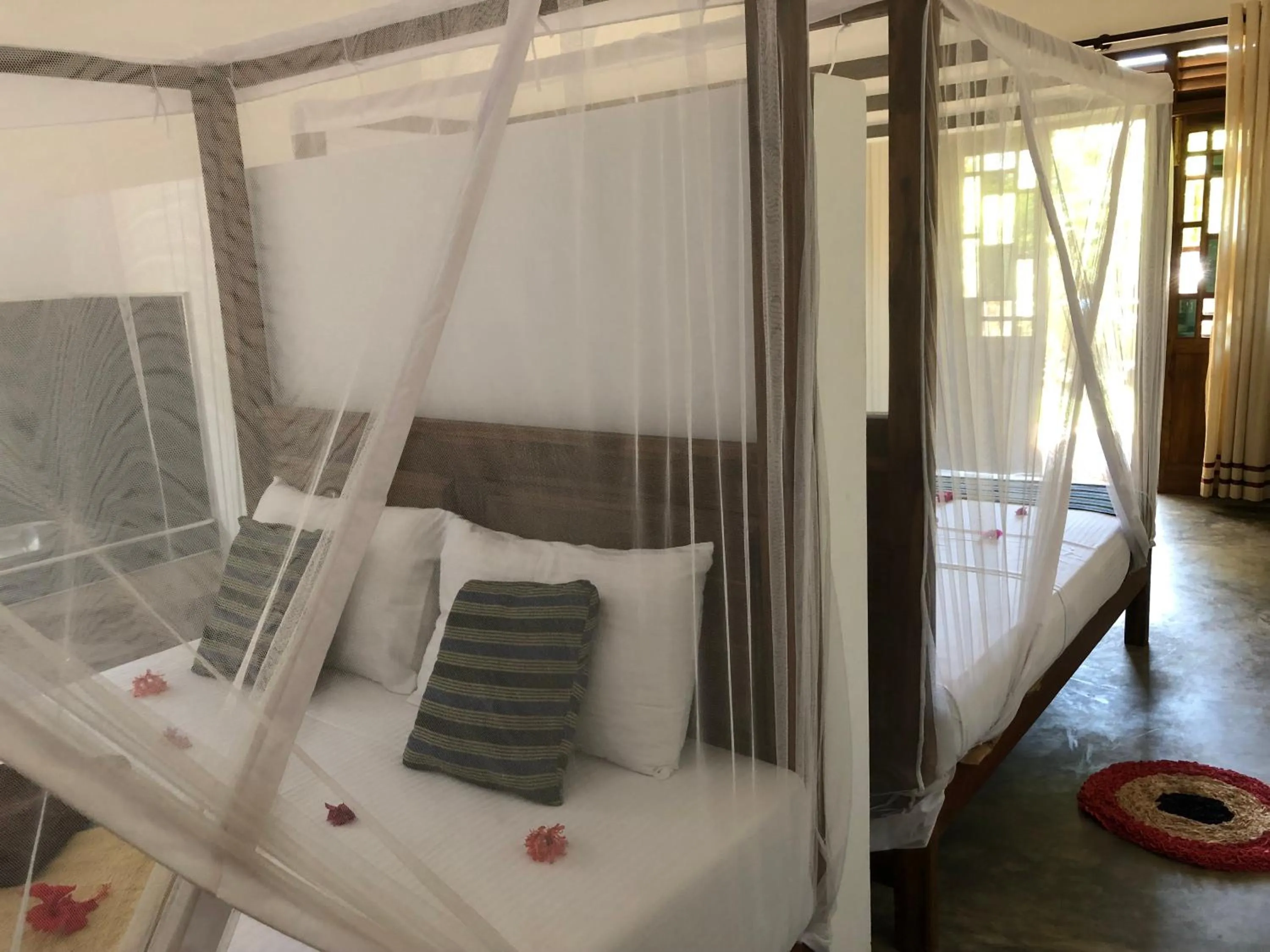 Bed in Hiriketiya White House