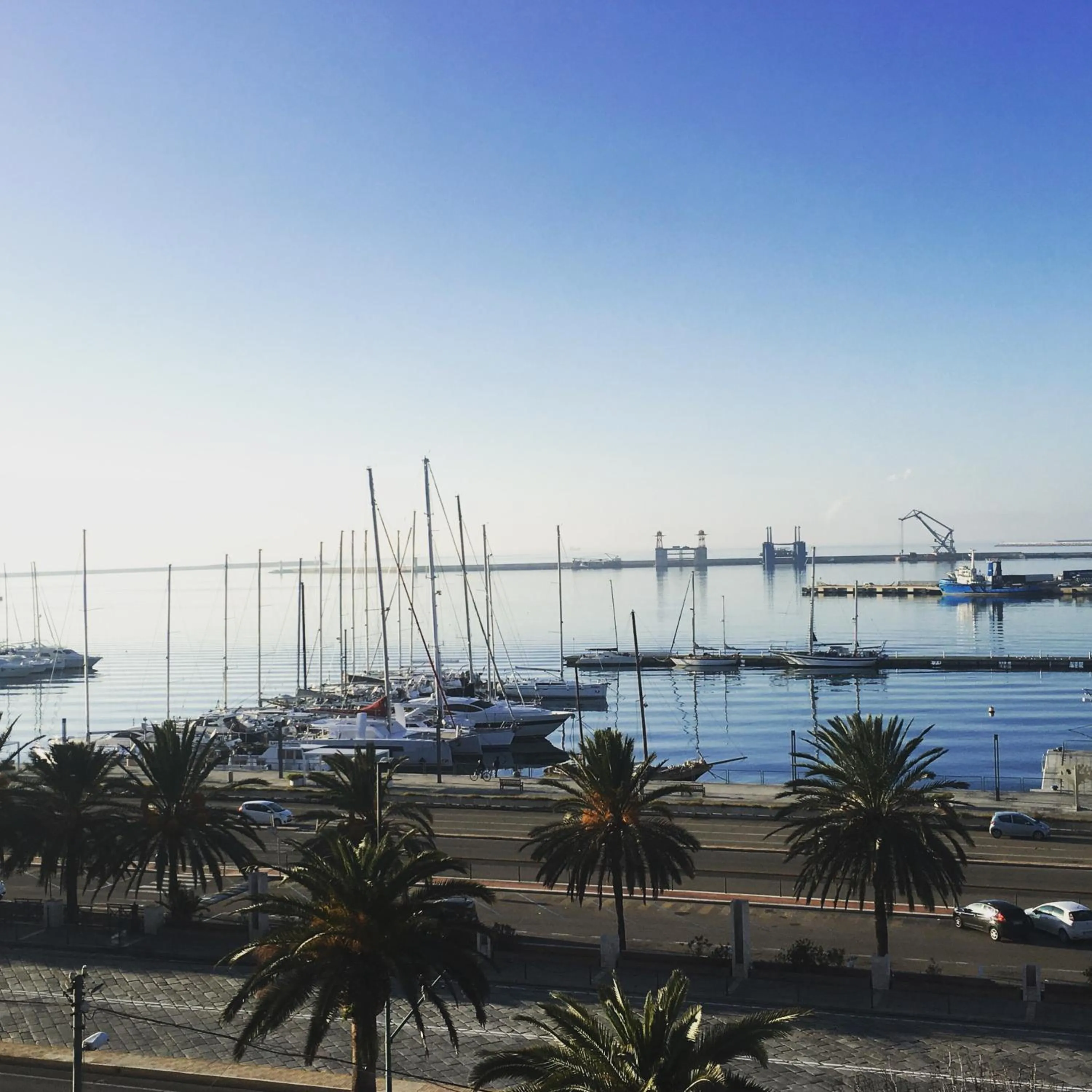 City view in Marina Di Castello