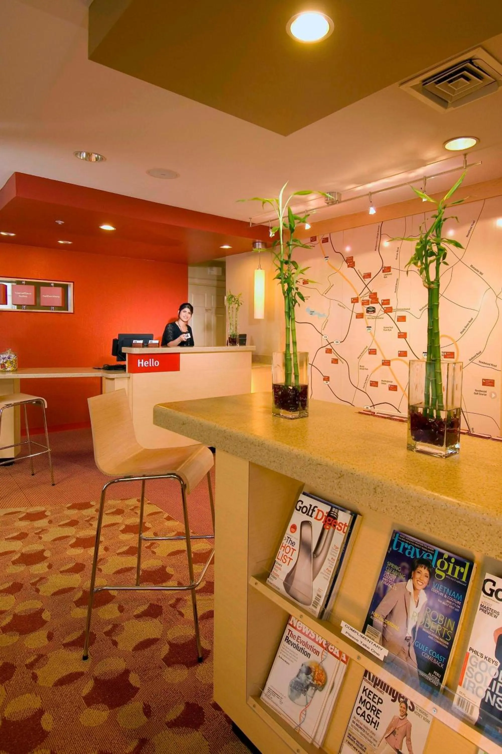 Lobby or reception in TownePlace Suites Dulles Airport