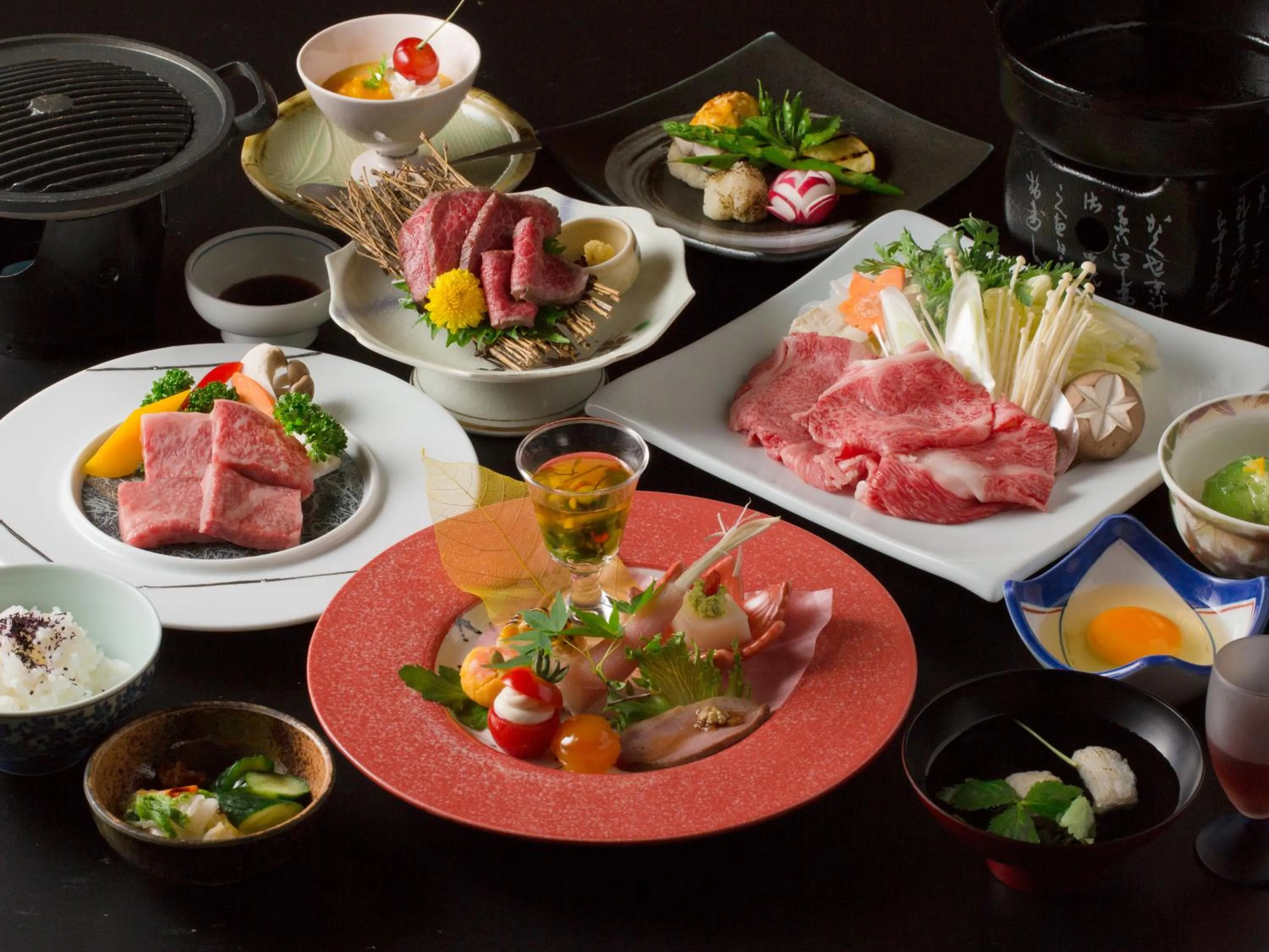 Food in Onogawa Onsen Kajikaso