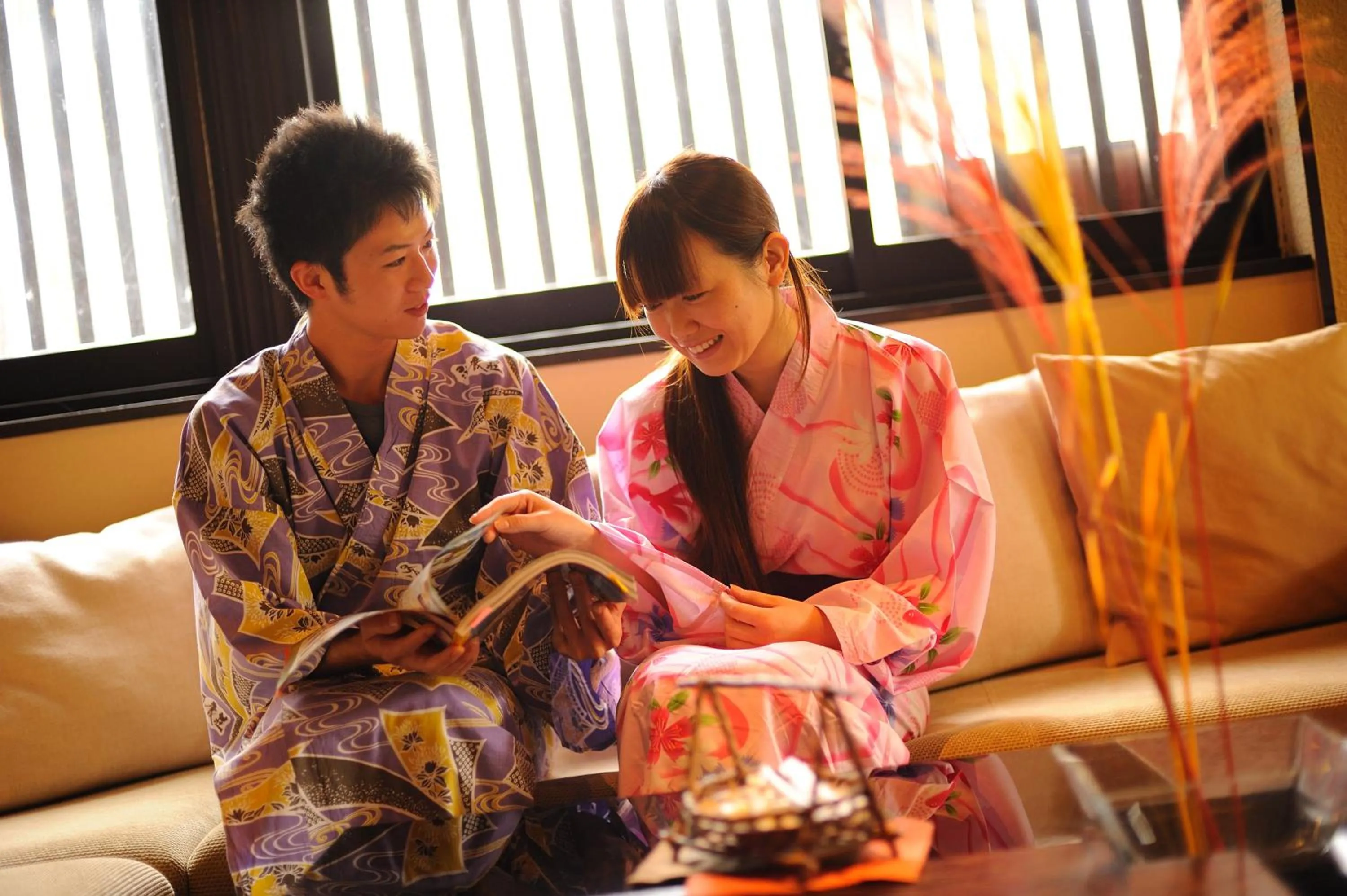 Lobby or reception in Onogawa Onsen Kajikaso