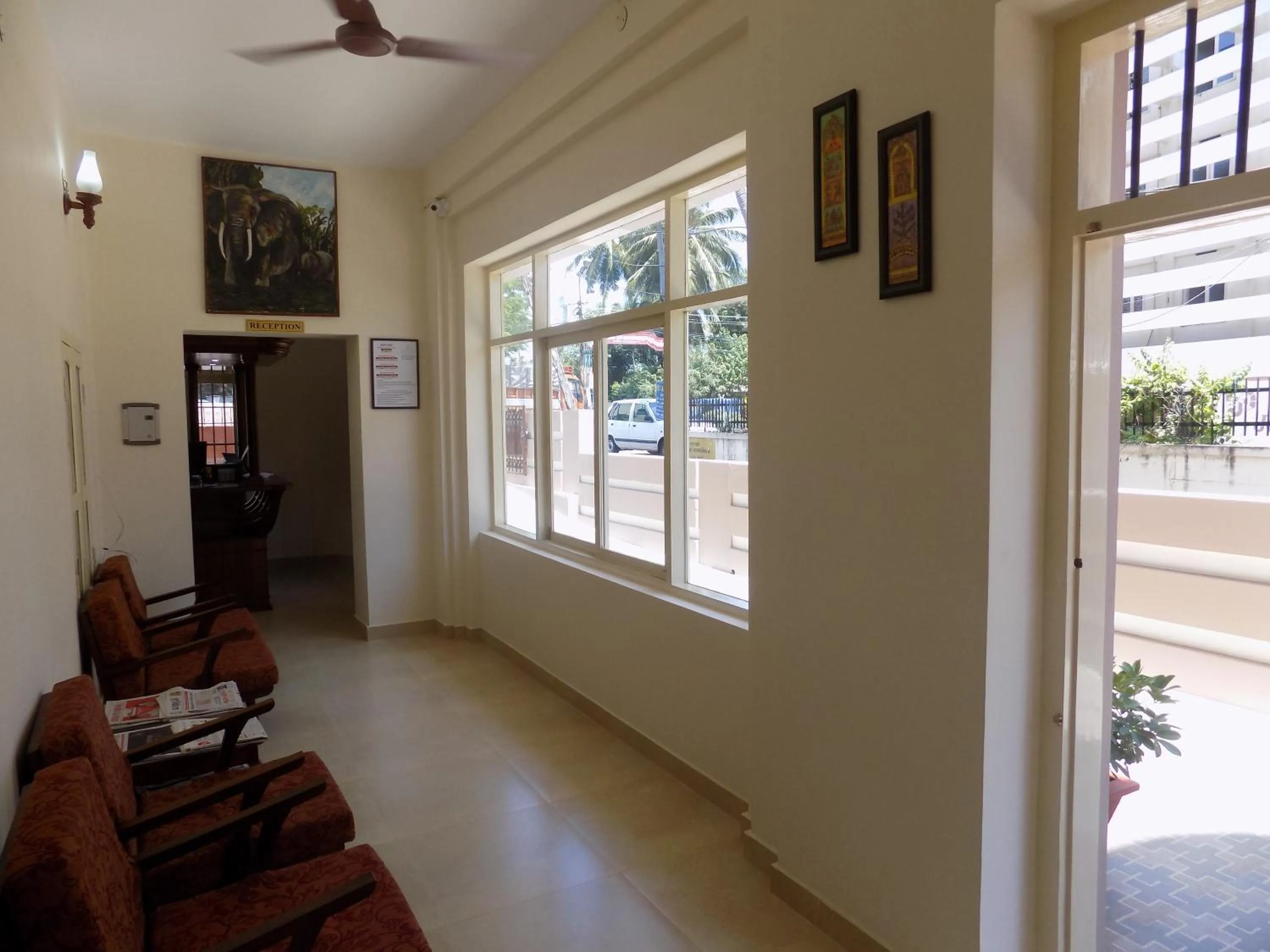 Lobby or reception in Safire Residency