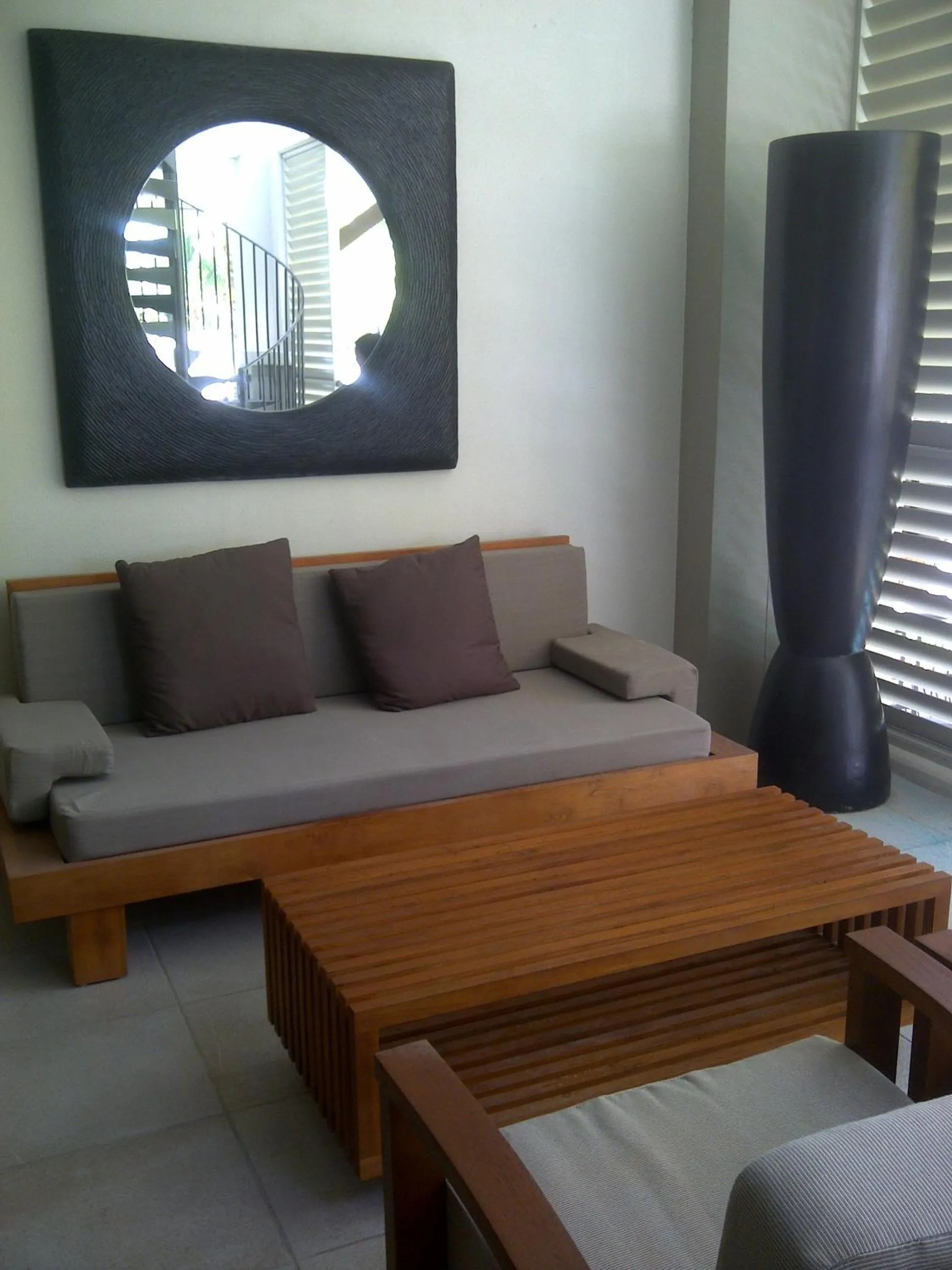 Patio in Penthouse 239 at See Temple Port Douglas