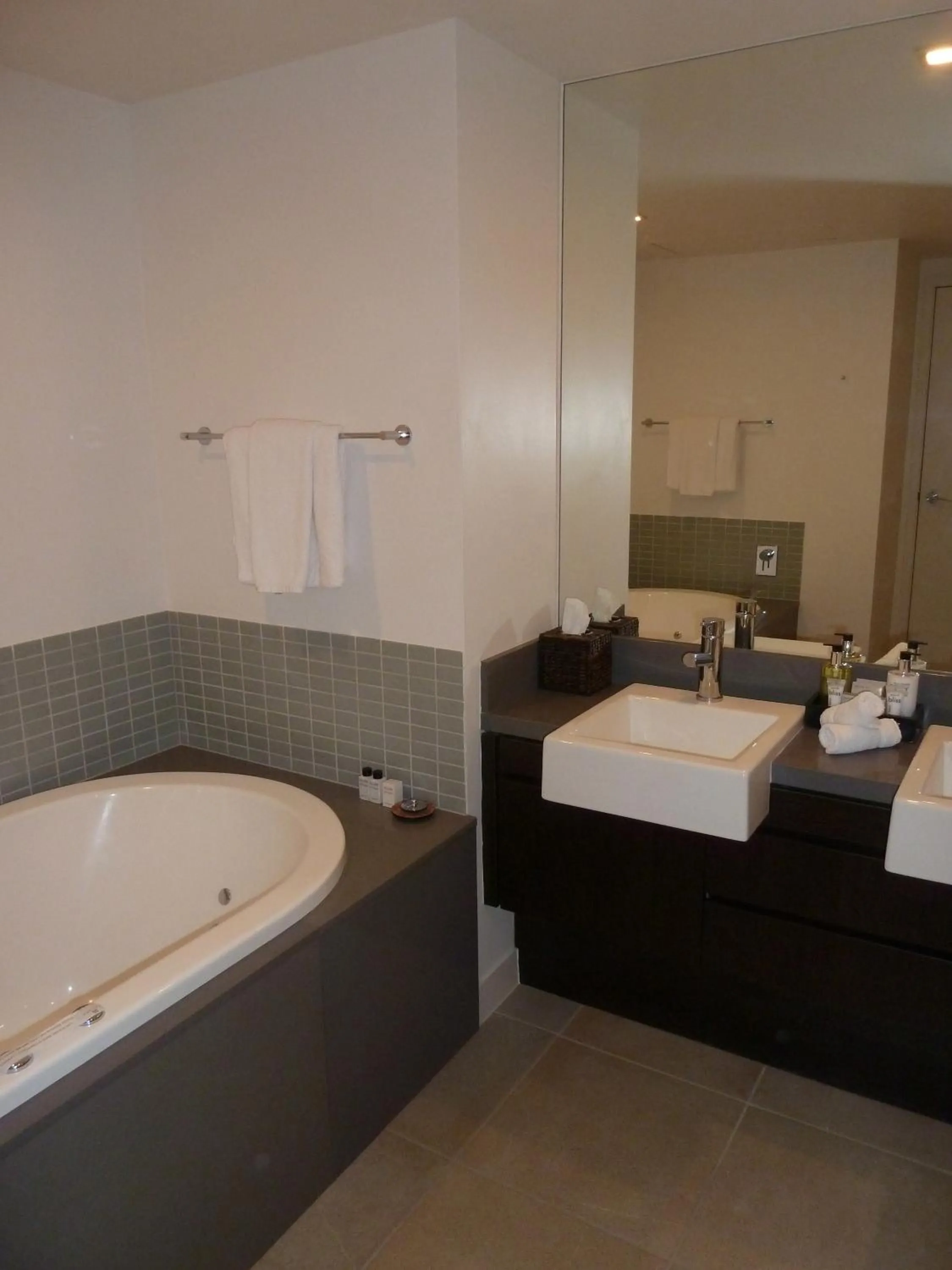 Bathroom in Penthouse 239 at See Temple Port Douglas