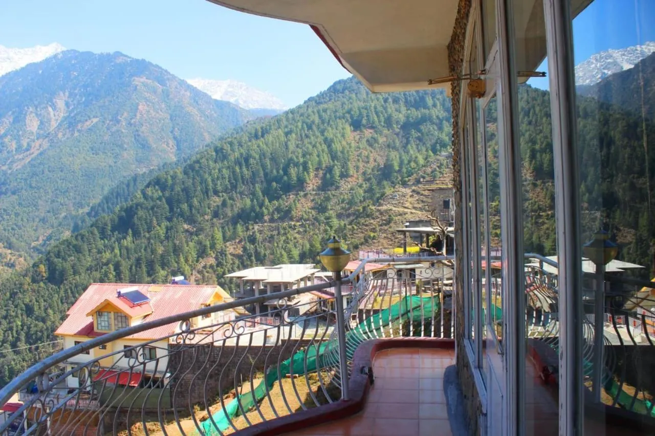 Natural landscape in Hotel Victoriya Palace,Mcleod Ganj