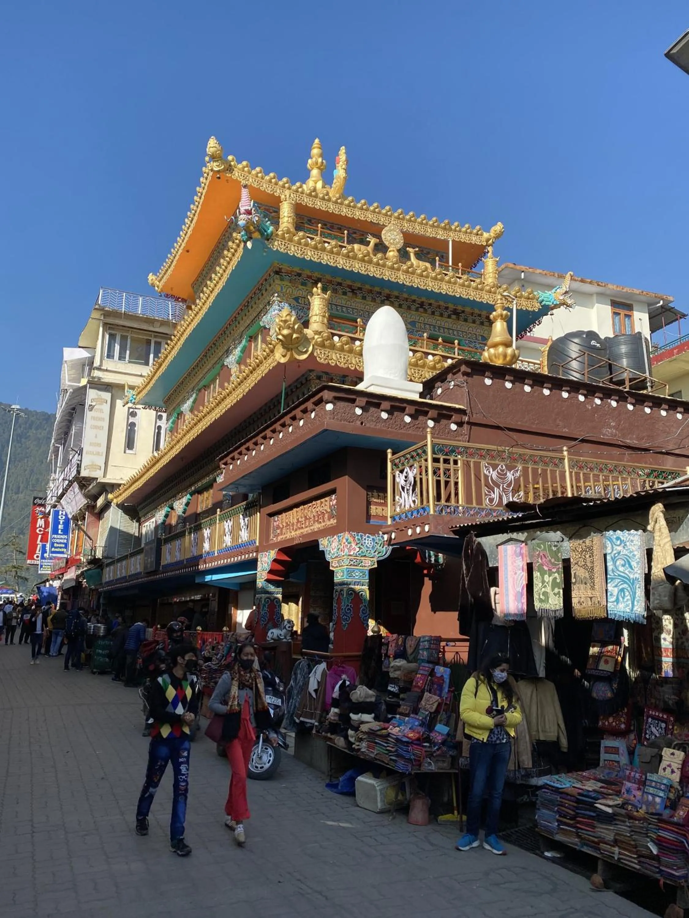 Shopping Area in Hotel Victoriya Palace,Mcleod Ganj