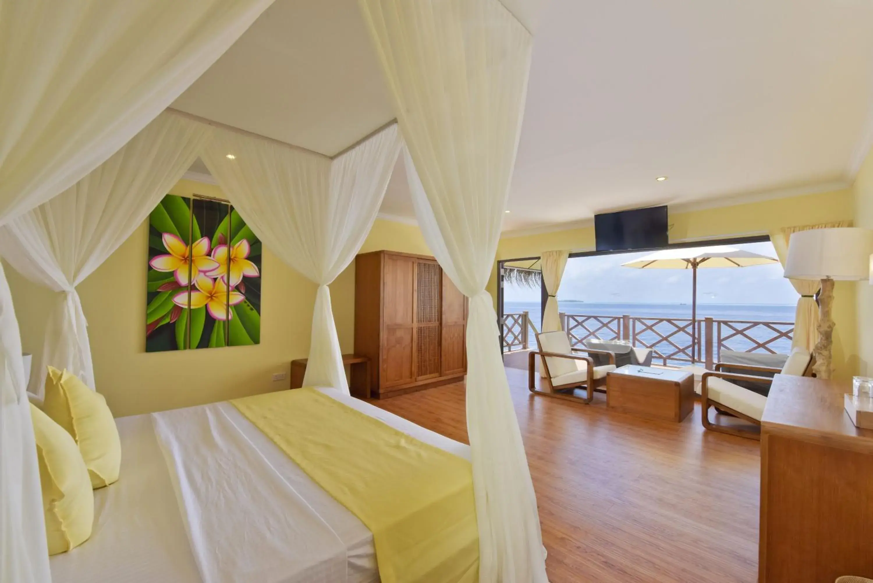 Sea view, Bed in Thulhagiri Island Resort & Spa Sea view, Bed in Thulhagiri Island Resort & Spa