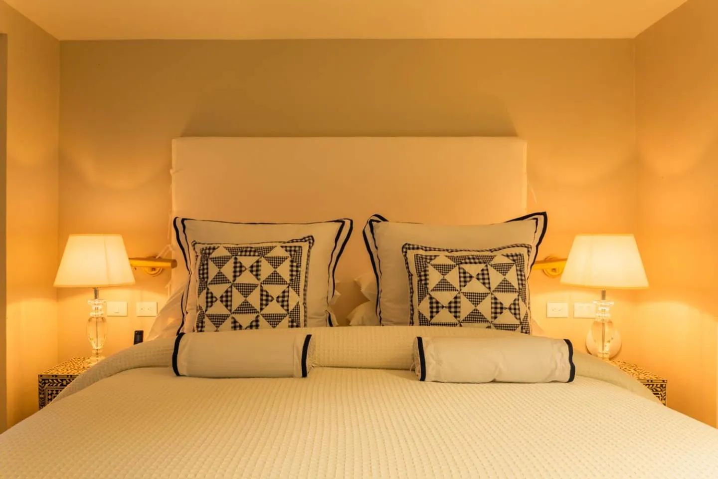 Bed in Casa La Merced by Mustique