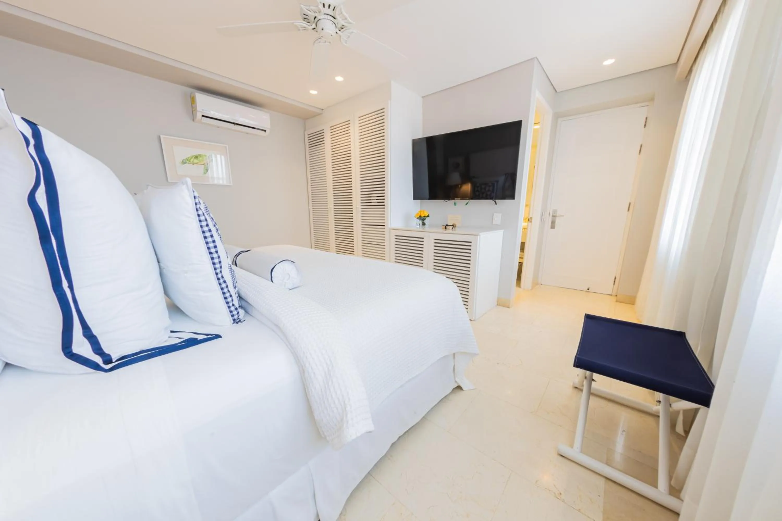 Bed in Casa La Merced by Mustique