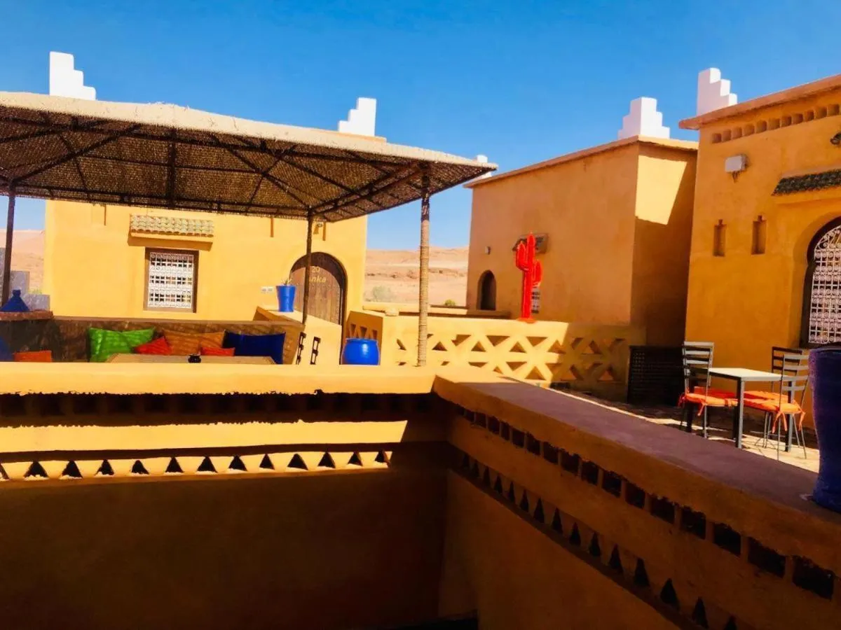 Garden in Kasbah Isfoula and Spa