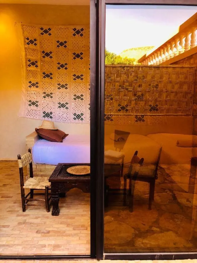 Garden in Kasbah Isfoula and Spa