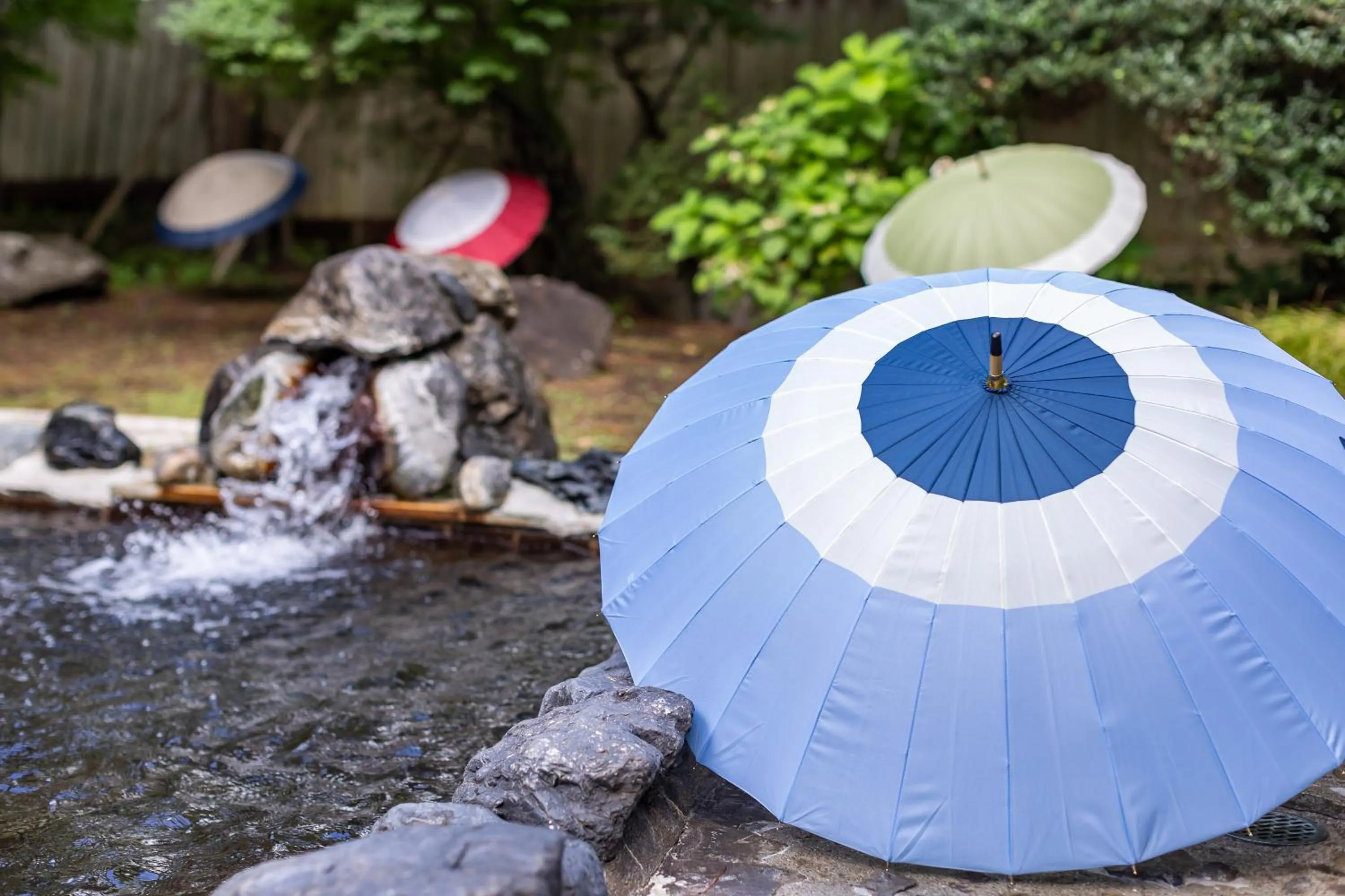 Open Air Bath in KAMENOI HOTEL Akita Yuze