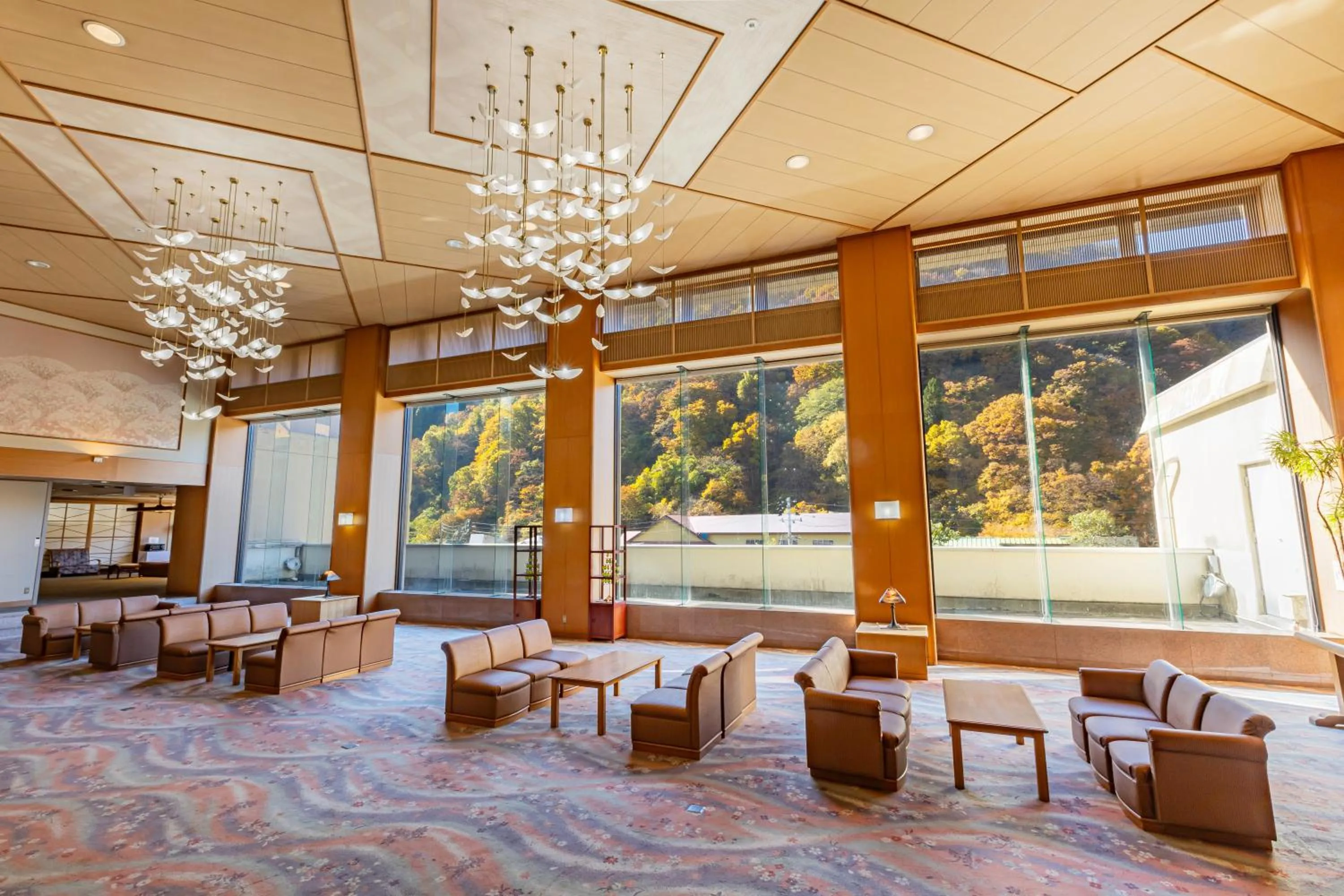 Lobby or reception in KAMENOI HOTEL Akita Yuze