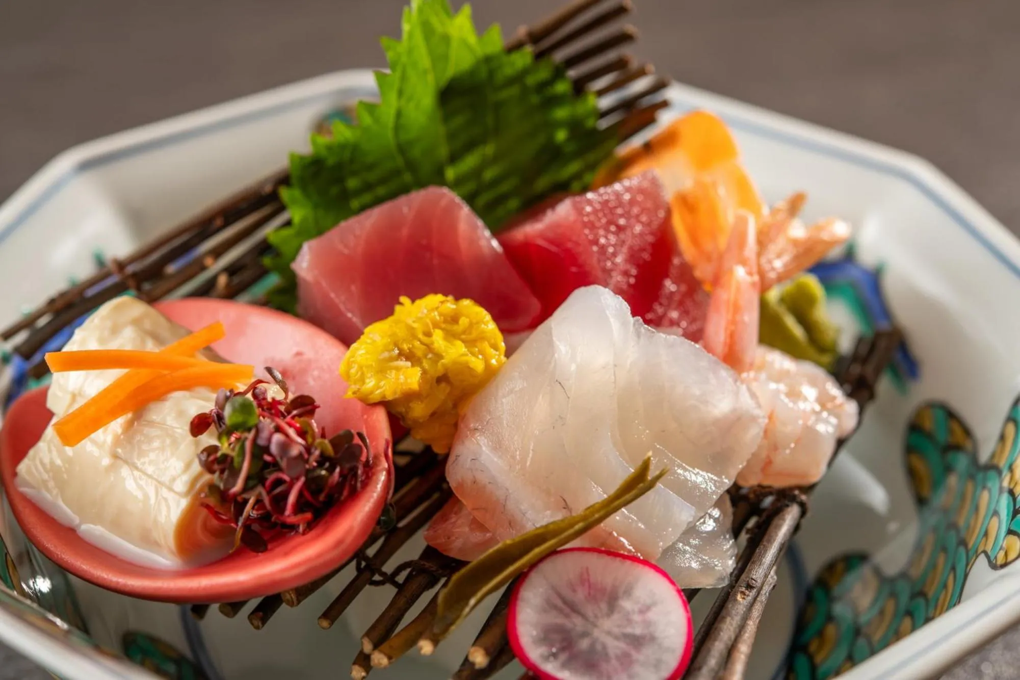 Dinner in KAMENOI HOTEL Akita Yuze