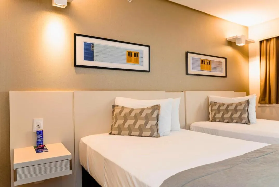 Bed in Comfort Suites Brasília