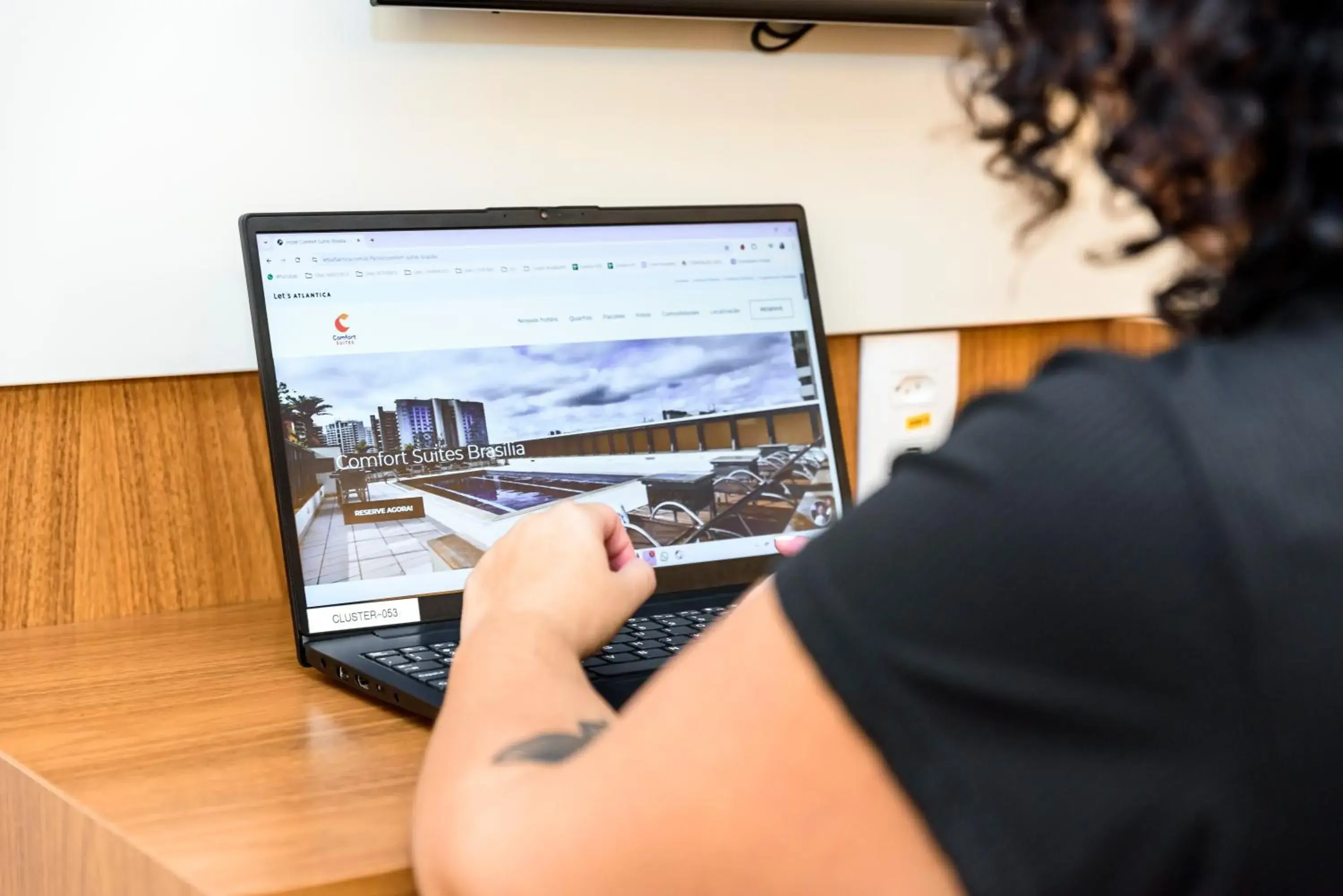 Property building in Comfort Suites Brasília Property building in Comfort Suites Brasília