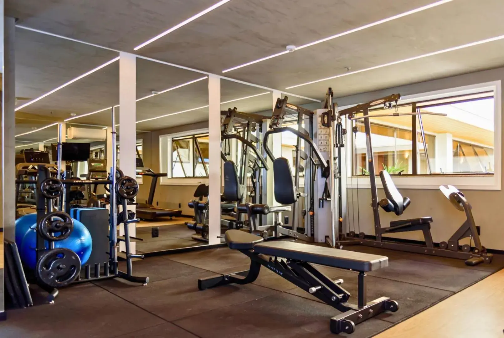 Fitness centre/facilities in Comfort Suites Brasília Fitness centre/facilities in Comfort Suites Brasília