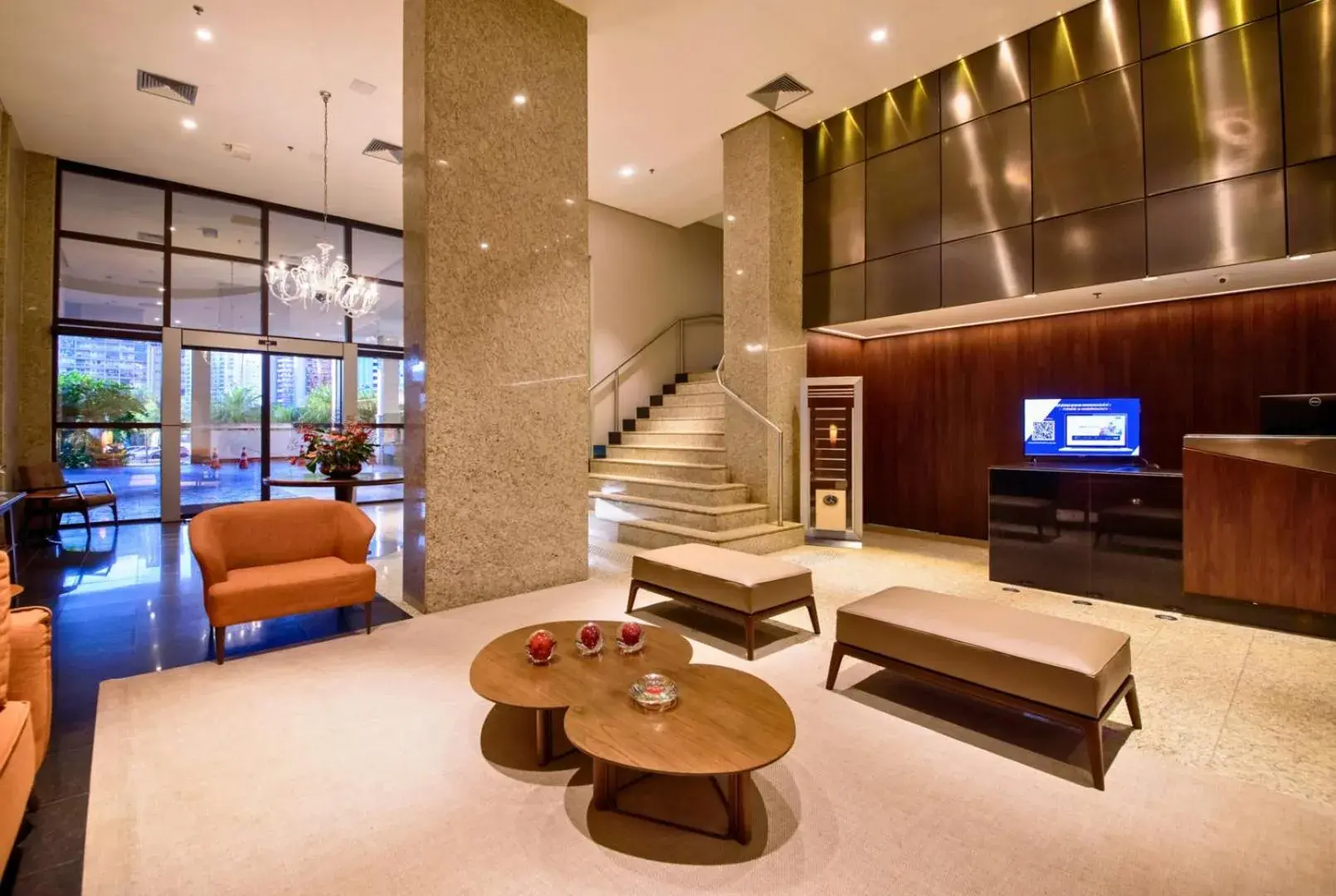 Lobby or reception in Comfort Suites Brasília Lobby or reception in Comfort Suites Brasília