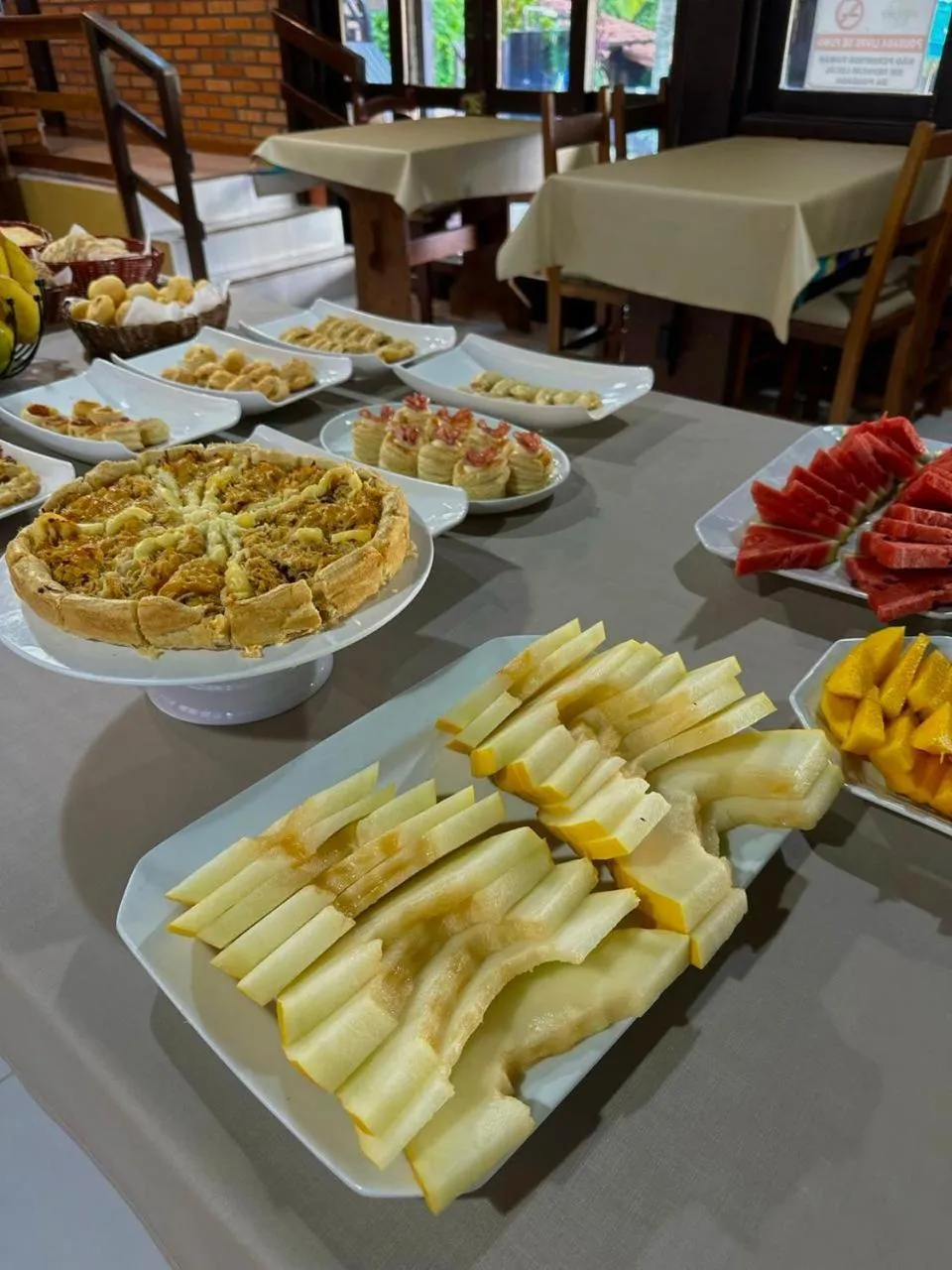 Breakfast in Pousada Palmeiras