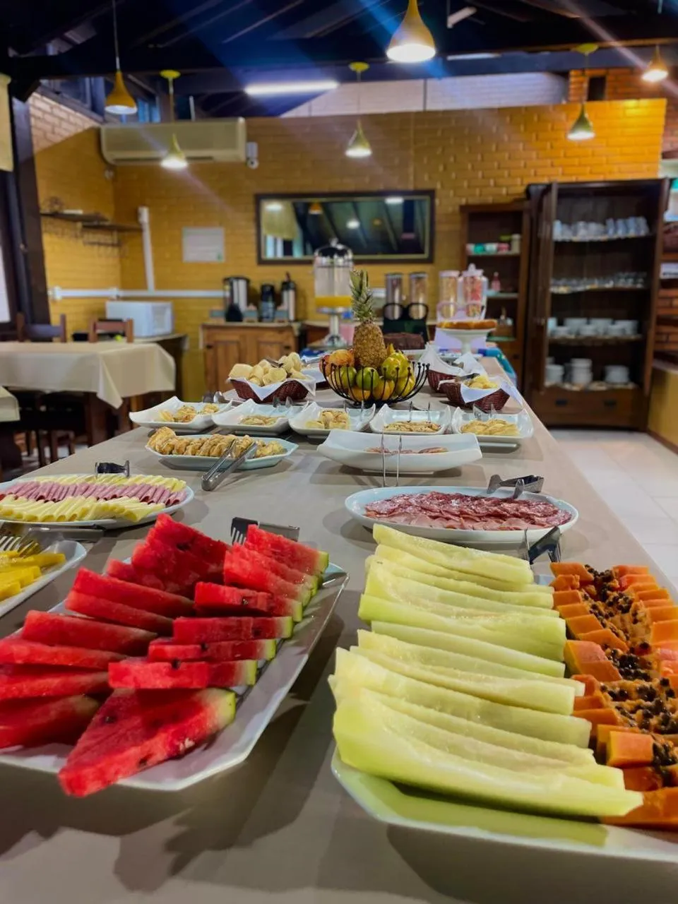 Breakfast in Pousada Palmeiras