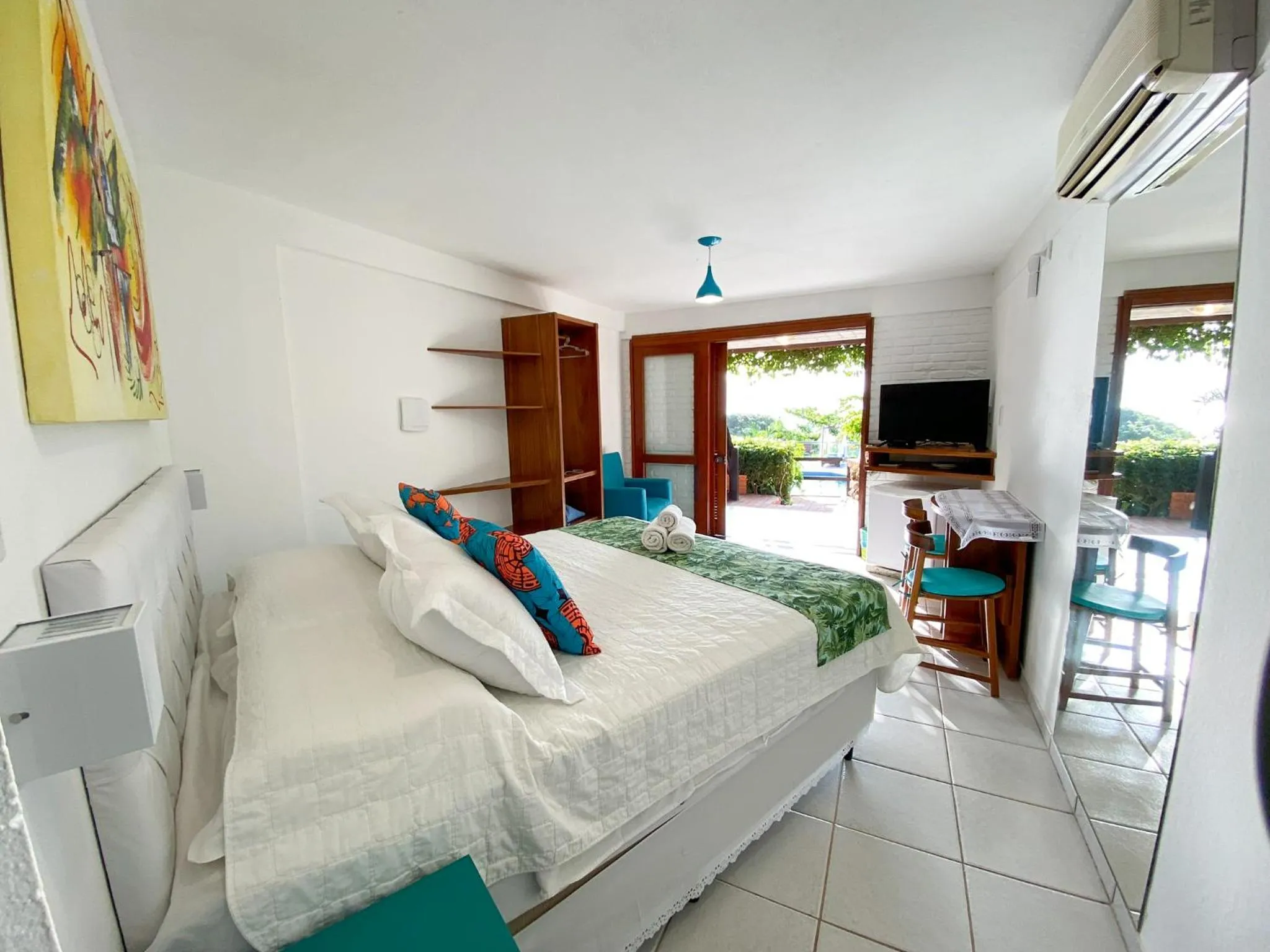 Bedroom in Pousada Palmeiras