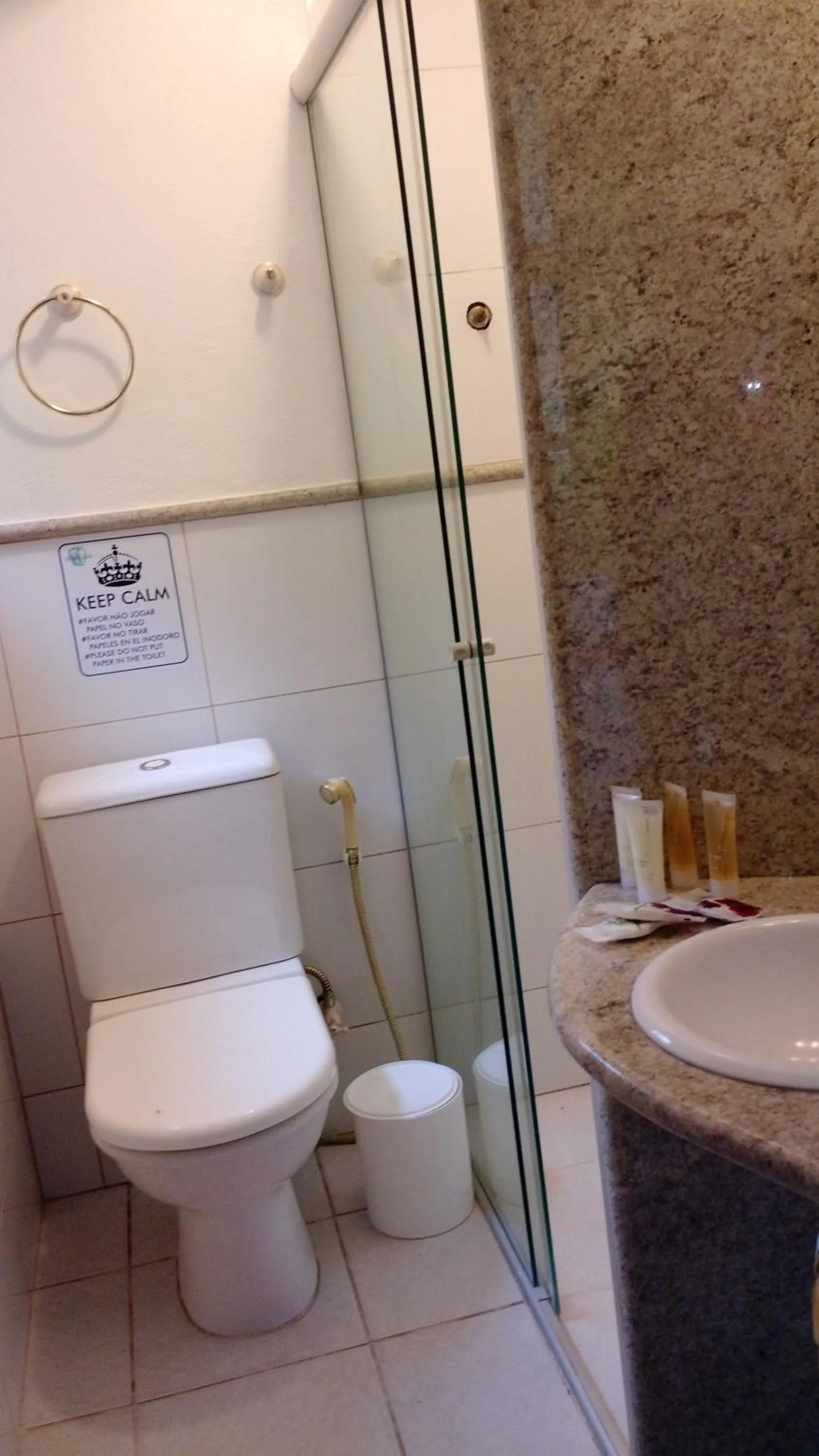 Bathroom in Pousada Palmeiras