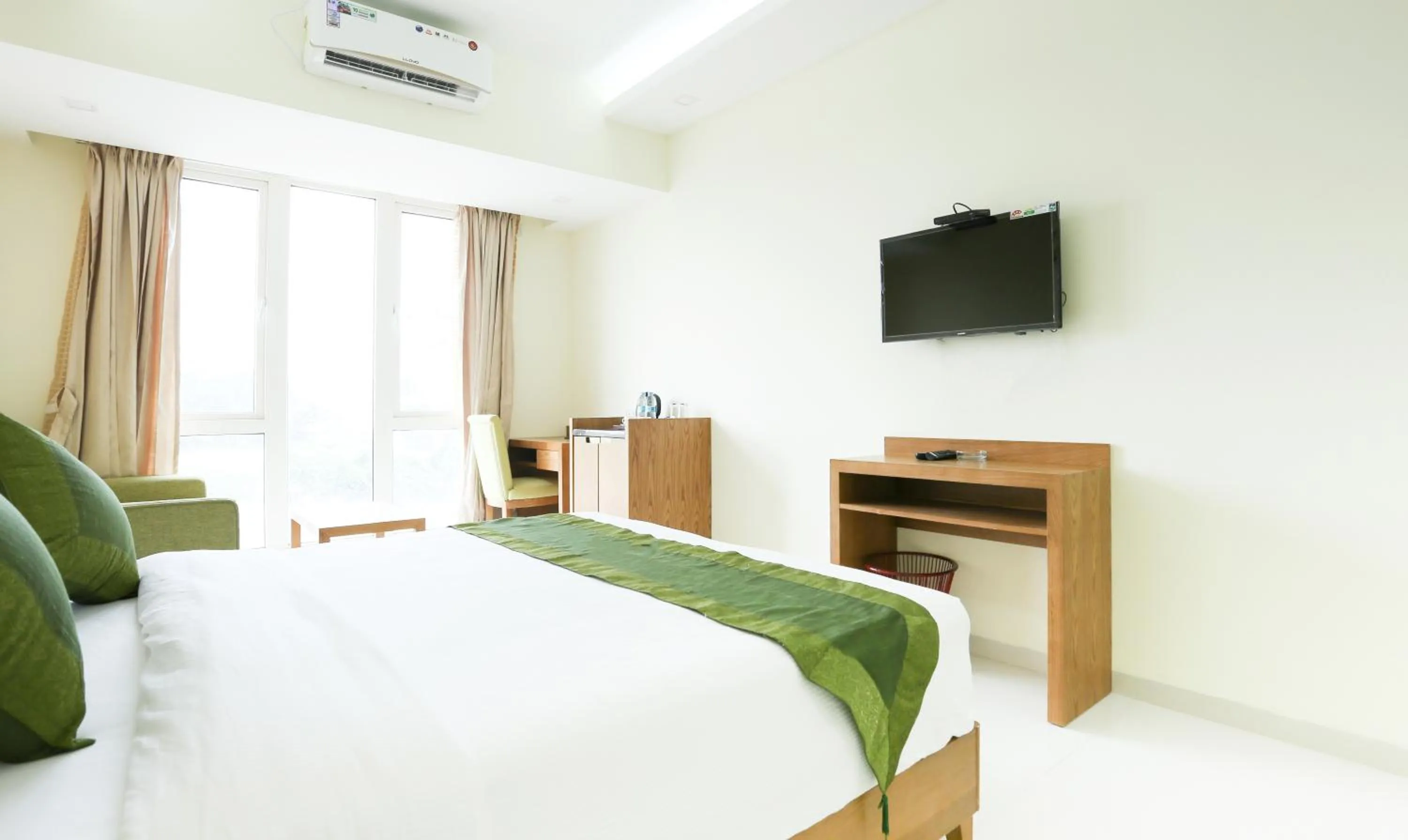 Bedroom, Bed in Treebo The Galaxy Bommasandra