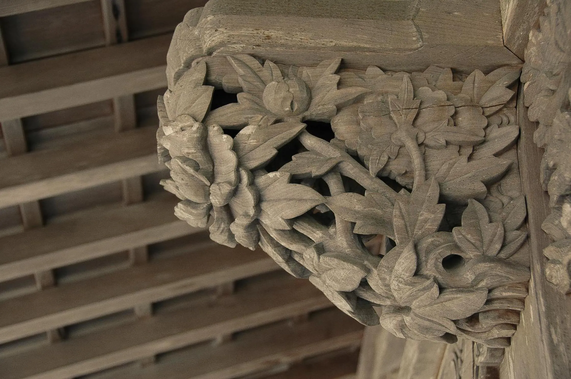 Decorative detail in 高野山 宿坊 不動院 -Koyasan Shukubo Fudoin-