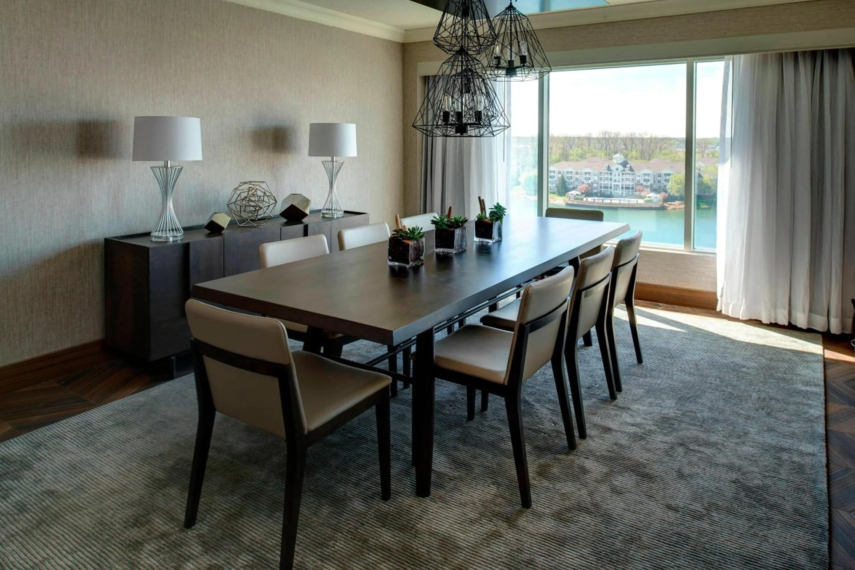 Photo of the whole room in Marriott Indianapolis North