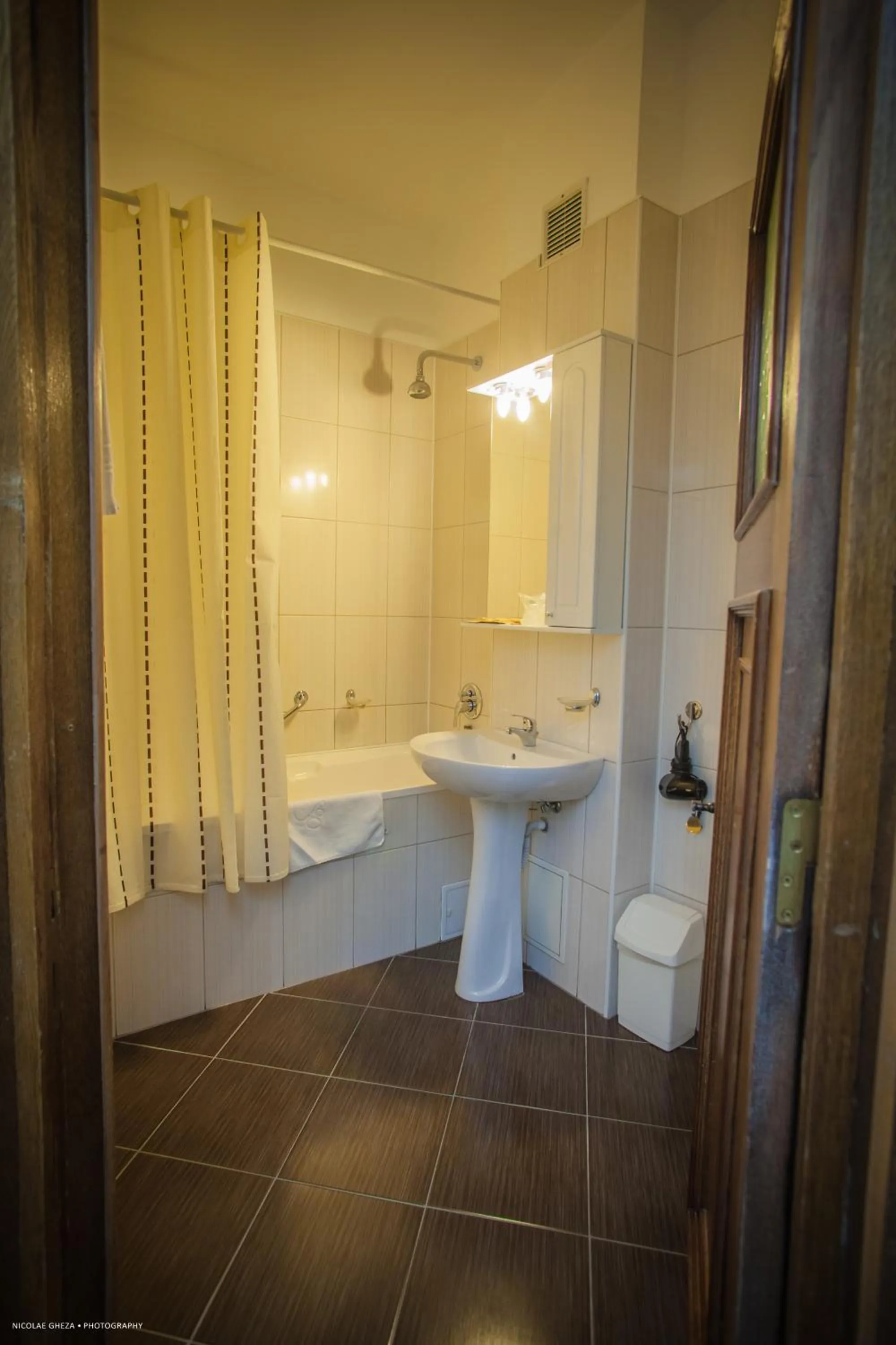 Bathroom in Hotel Sighişoara