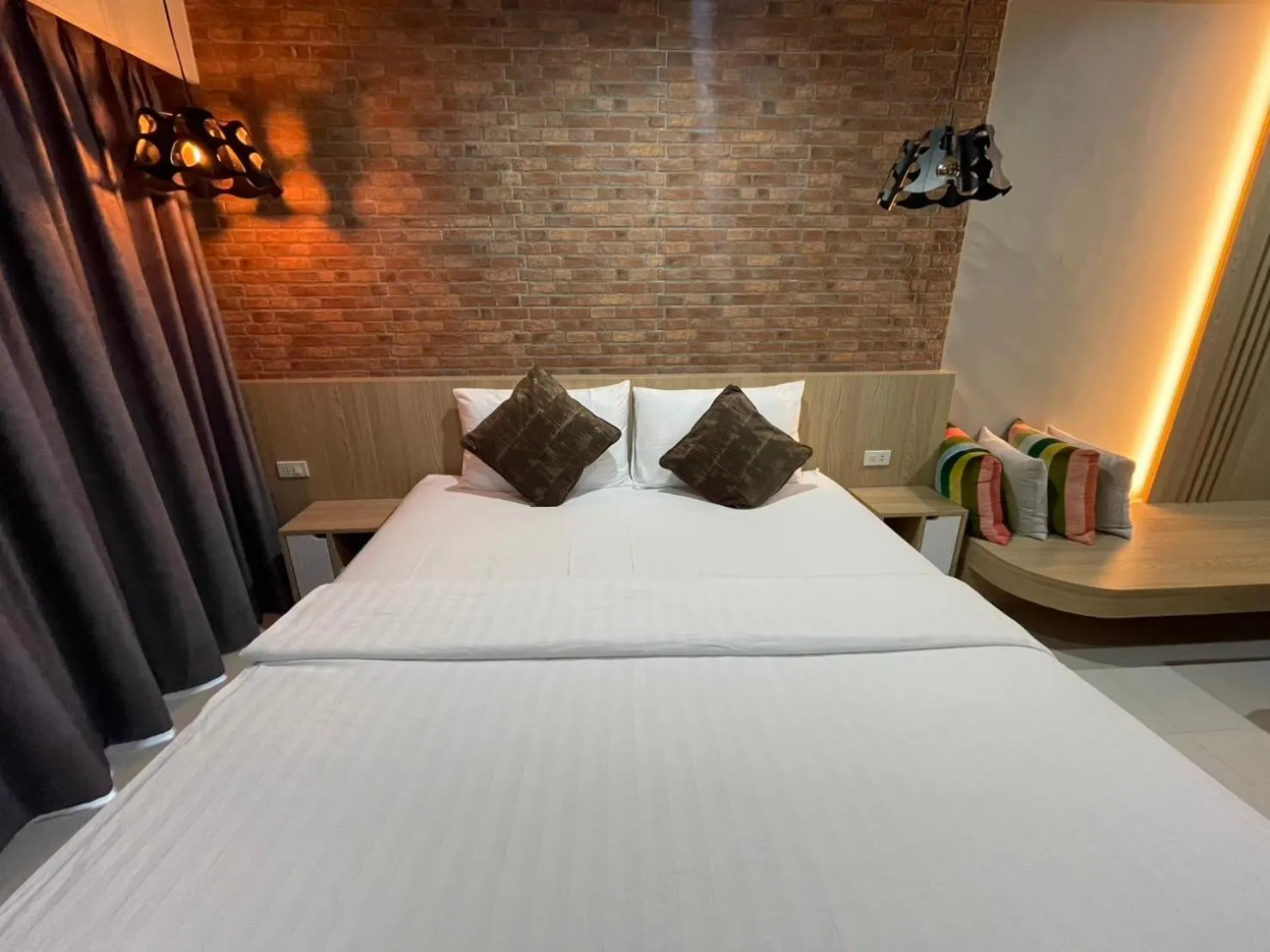 Bed in Bangkok Boutique Resort Rangsit