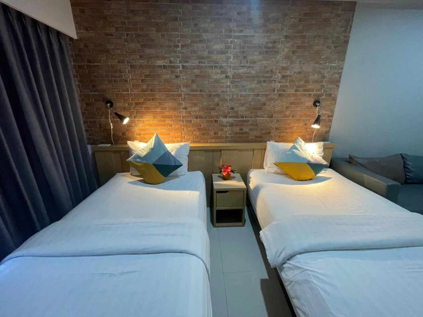 Bed in Bangkok Boutique Resort Rangsit