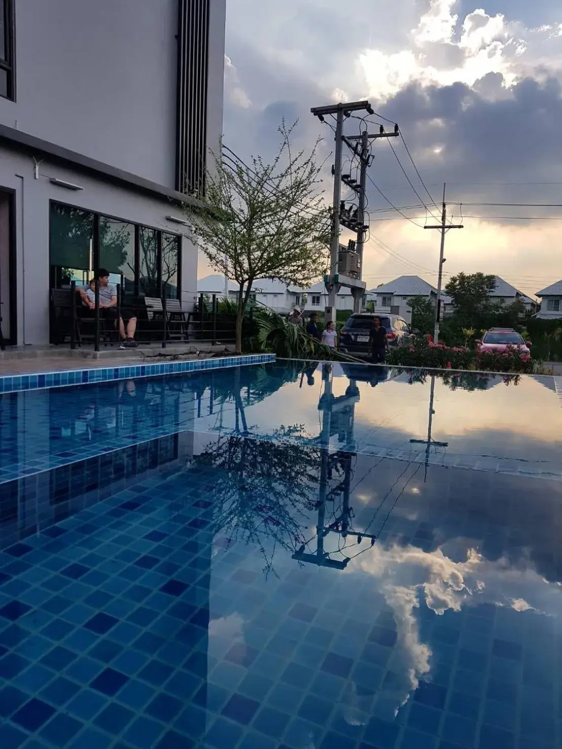 Swimming pool in Bangkok Boutique Resort Rangsit Swimming pool in Bangkok Boutique Resort Rangsit