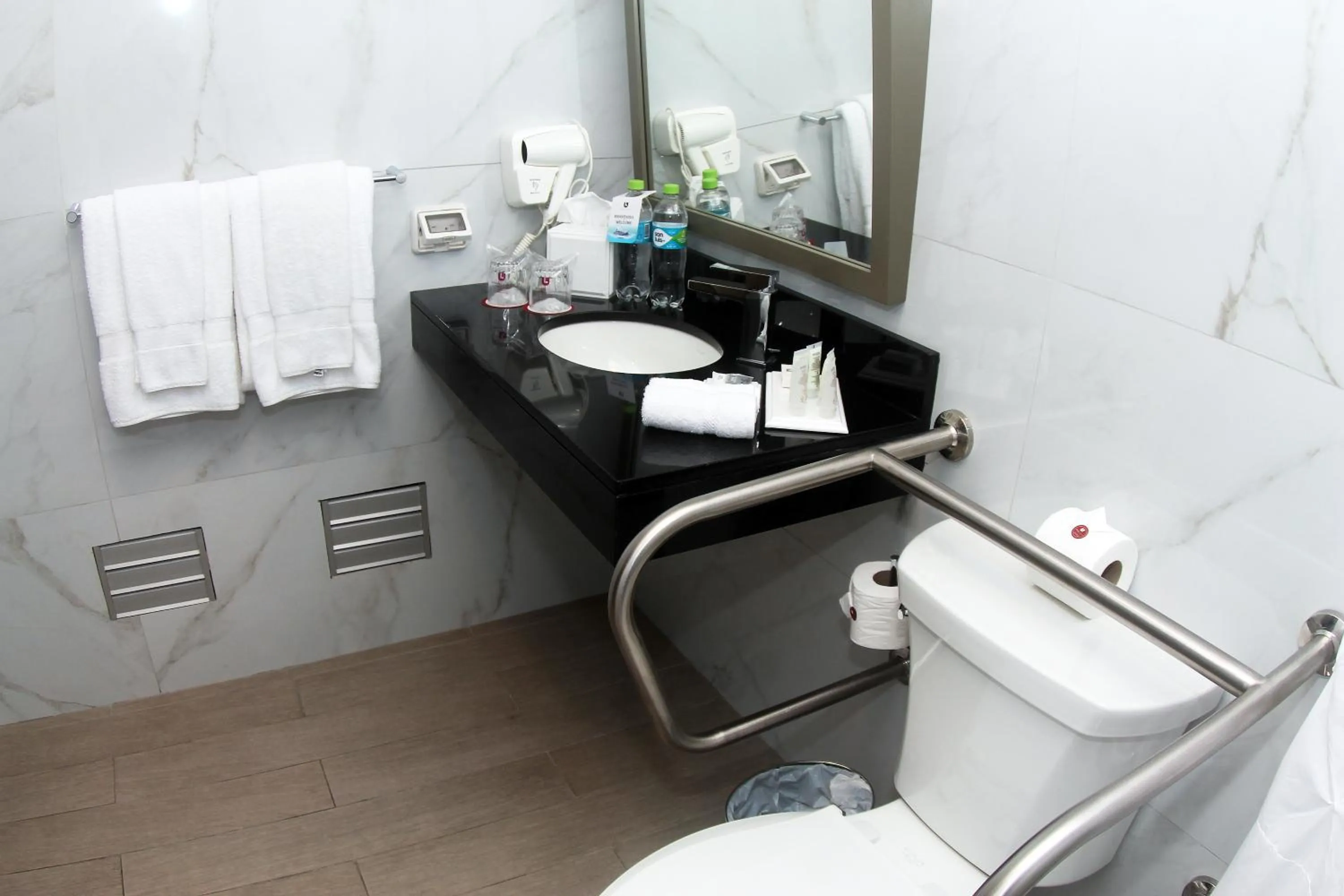 Toilet in Best Western Plus Urban Larco Hotel