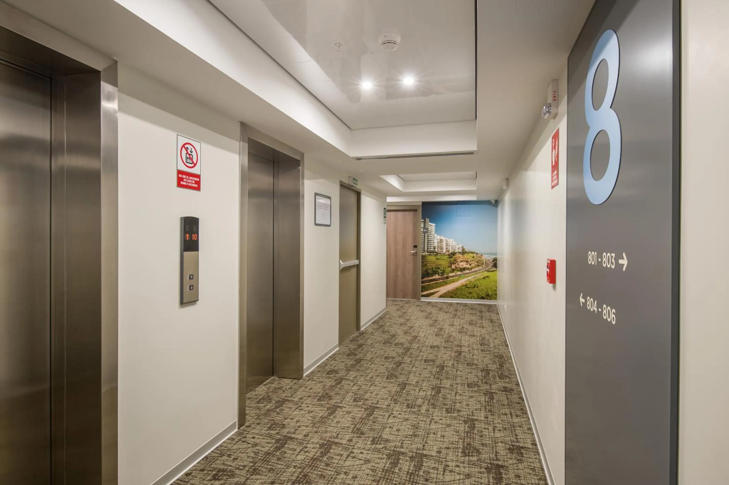 Floor plan in Best Western Plus Urban Larco Hotel