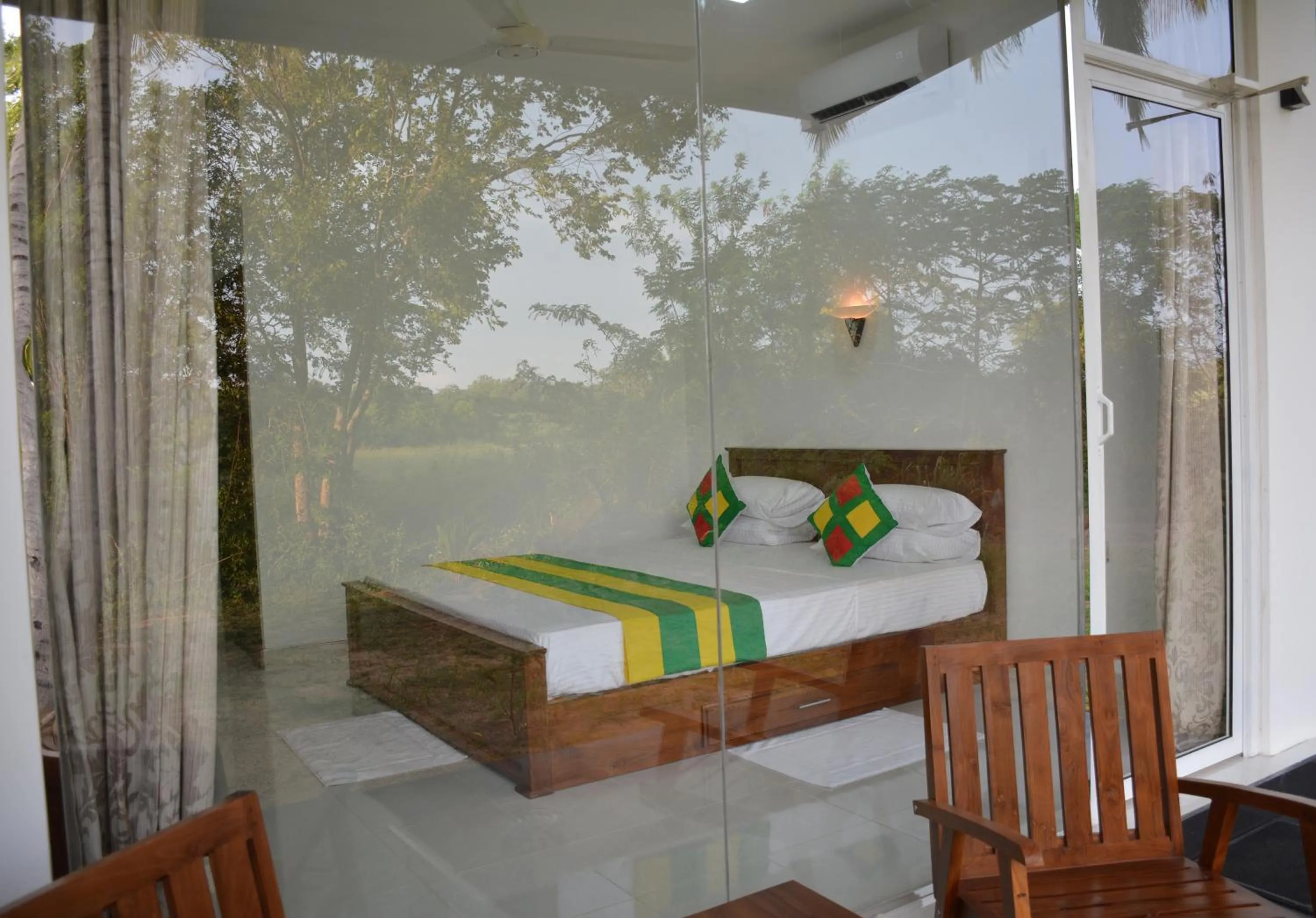 Bed in Kings Village Sigiriya