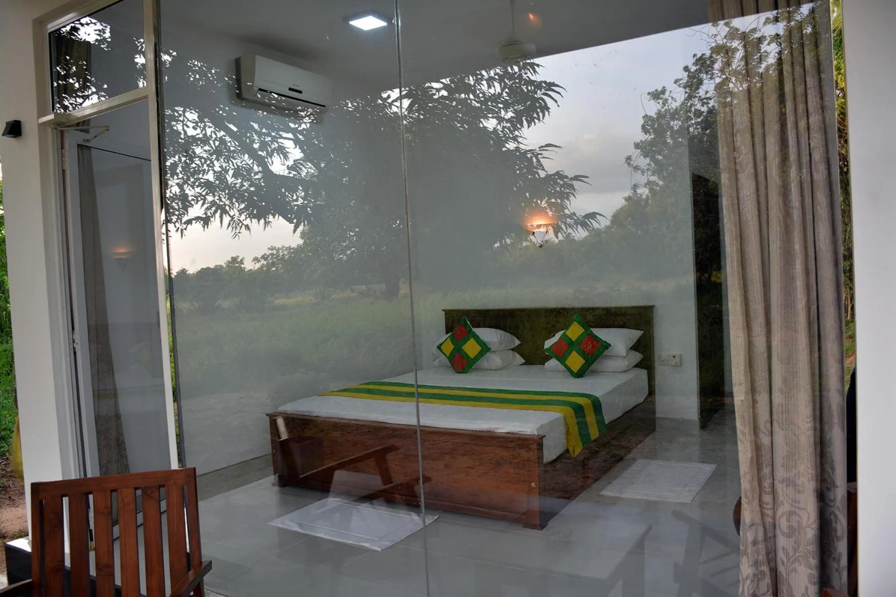 Bed in Kings Village Sigiriya