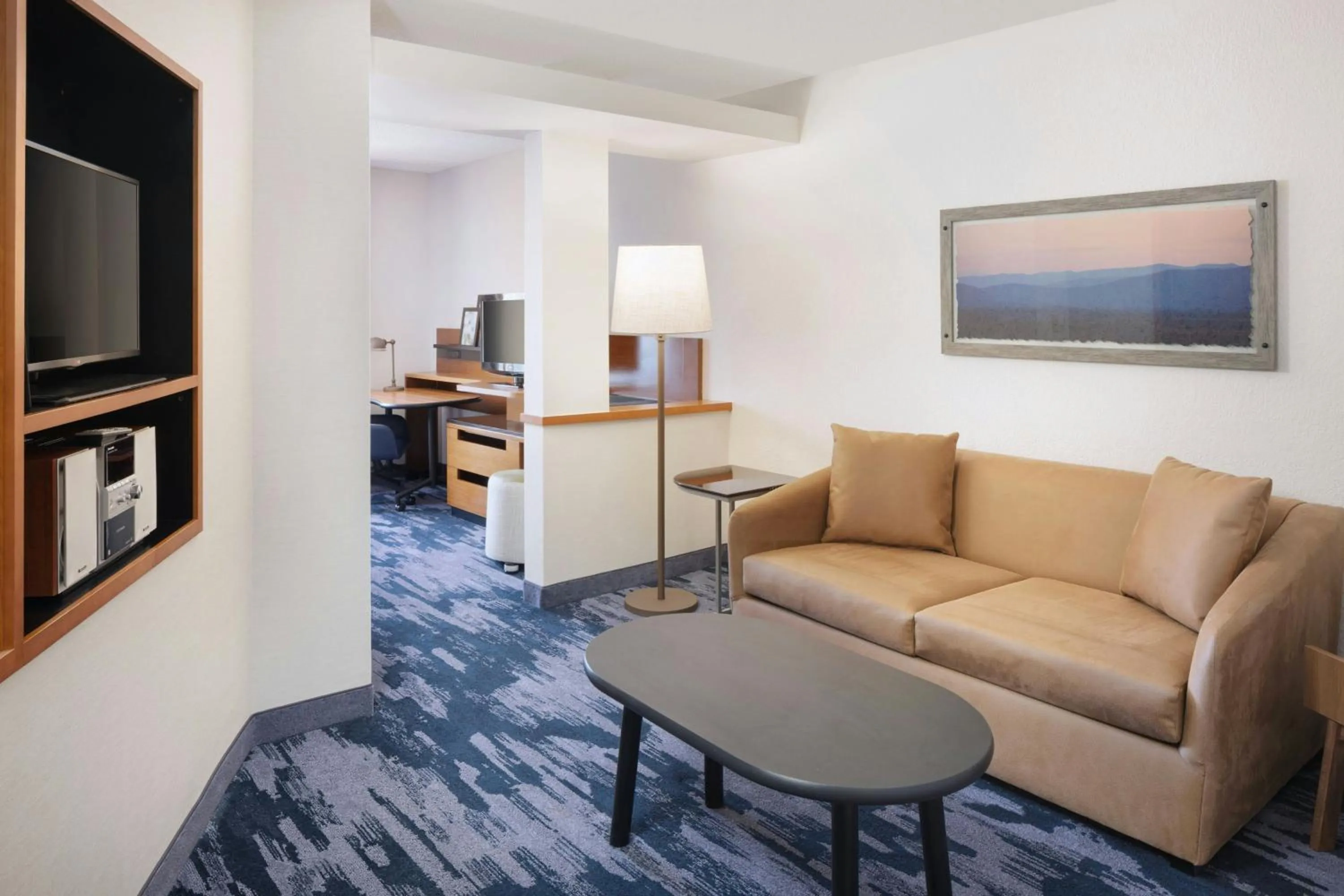 Living room in Fairfield Inn & Suites Jacksonville Airport