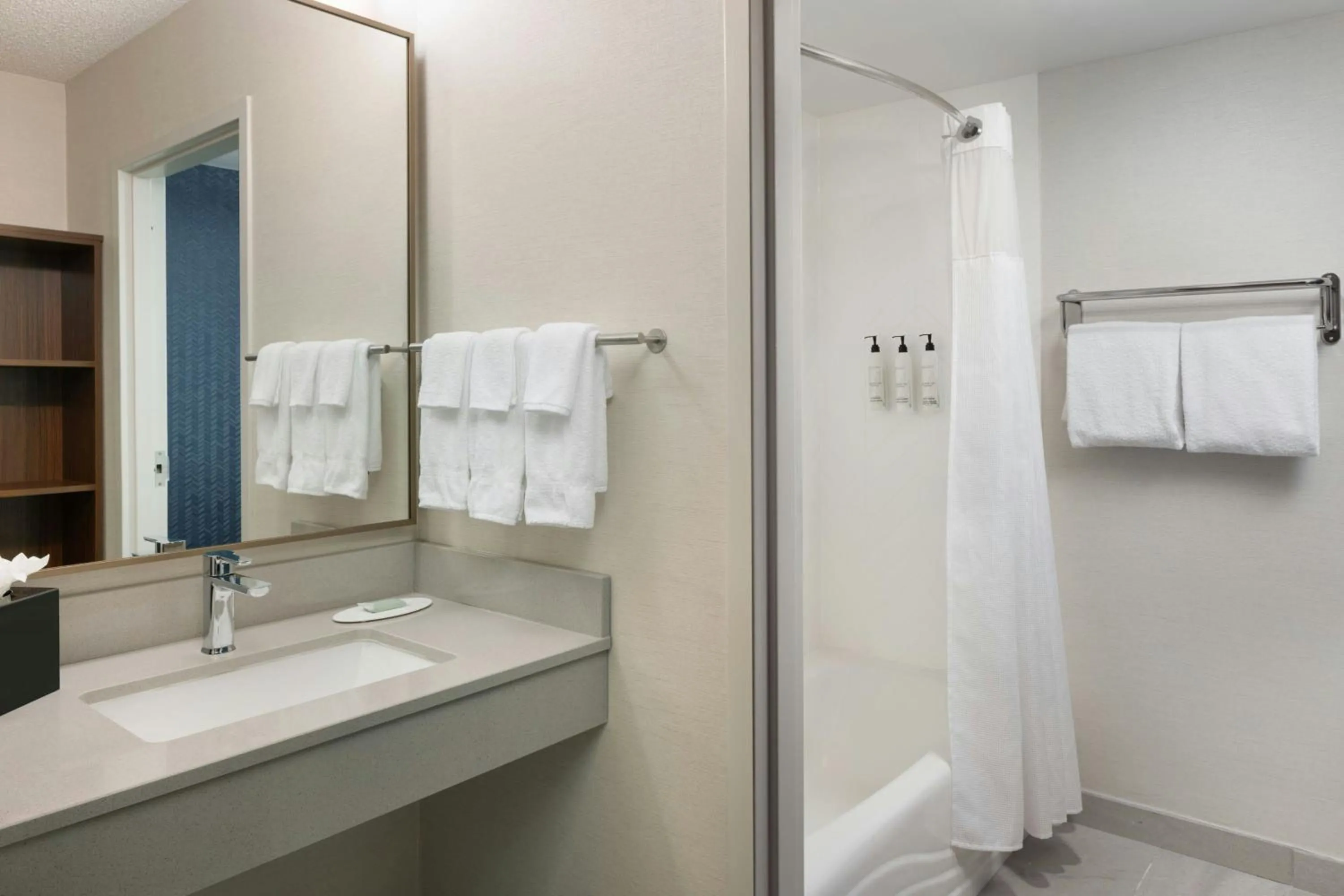Bathroom in Fairfield Inn & Suites Jacksonville Airport