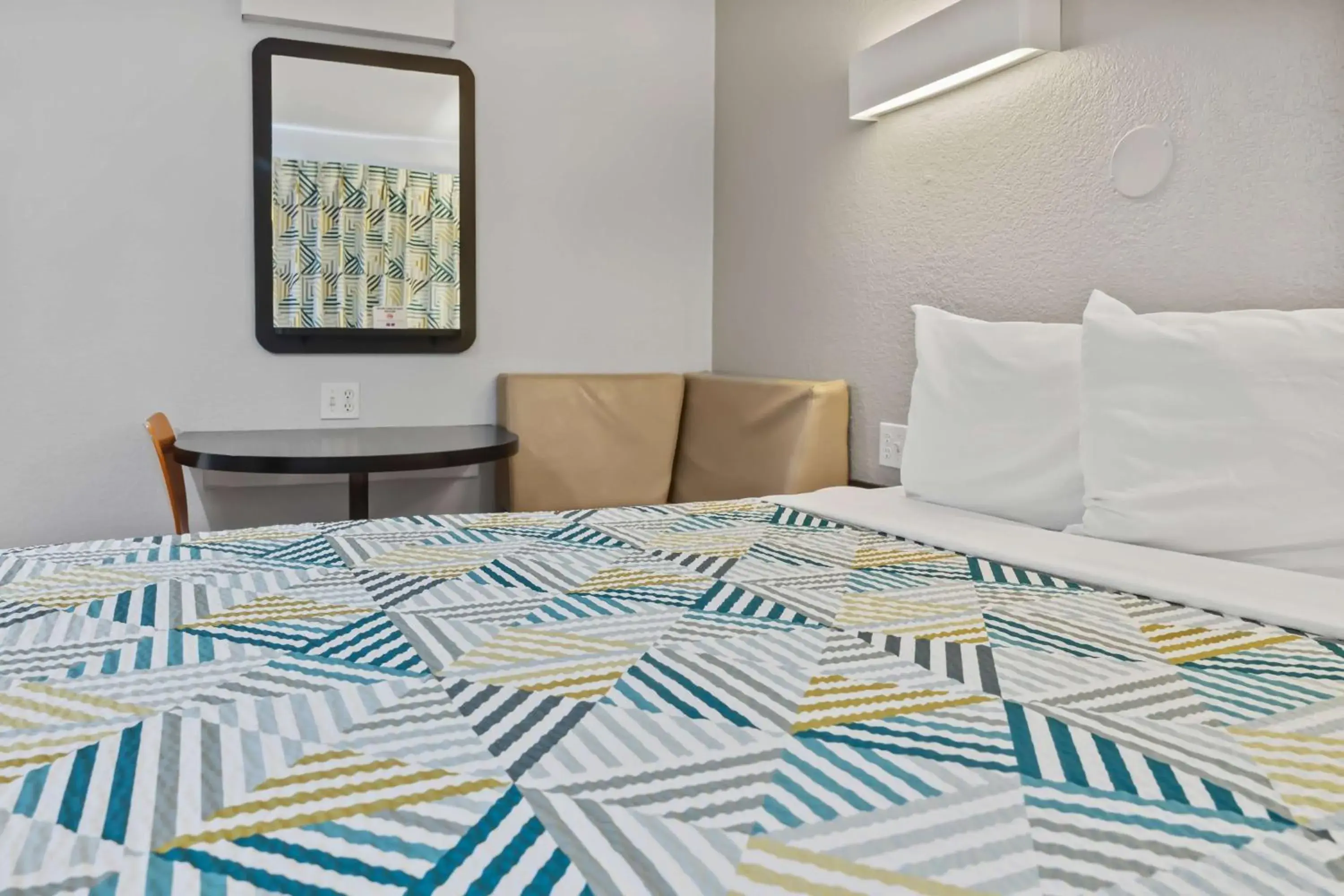 Bedroom, Bed in Motel 6-Ventura, CA - Beach Bedroom, Bed in Motel 6-Ventura, CA - Beach