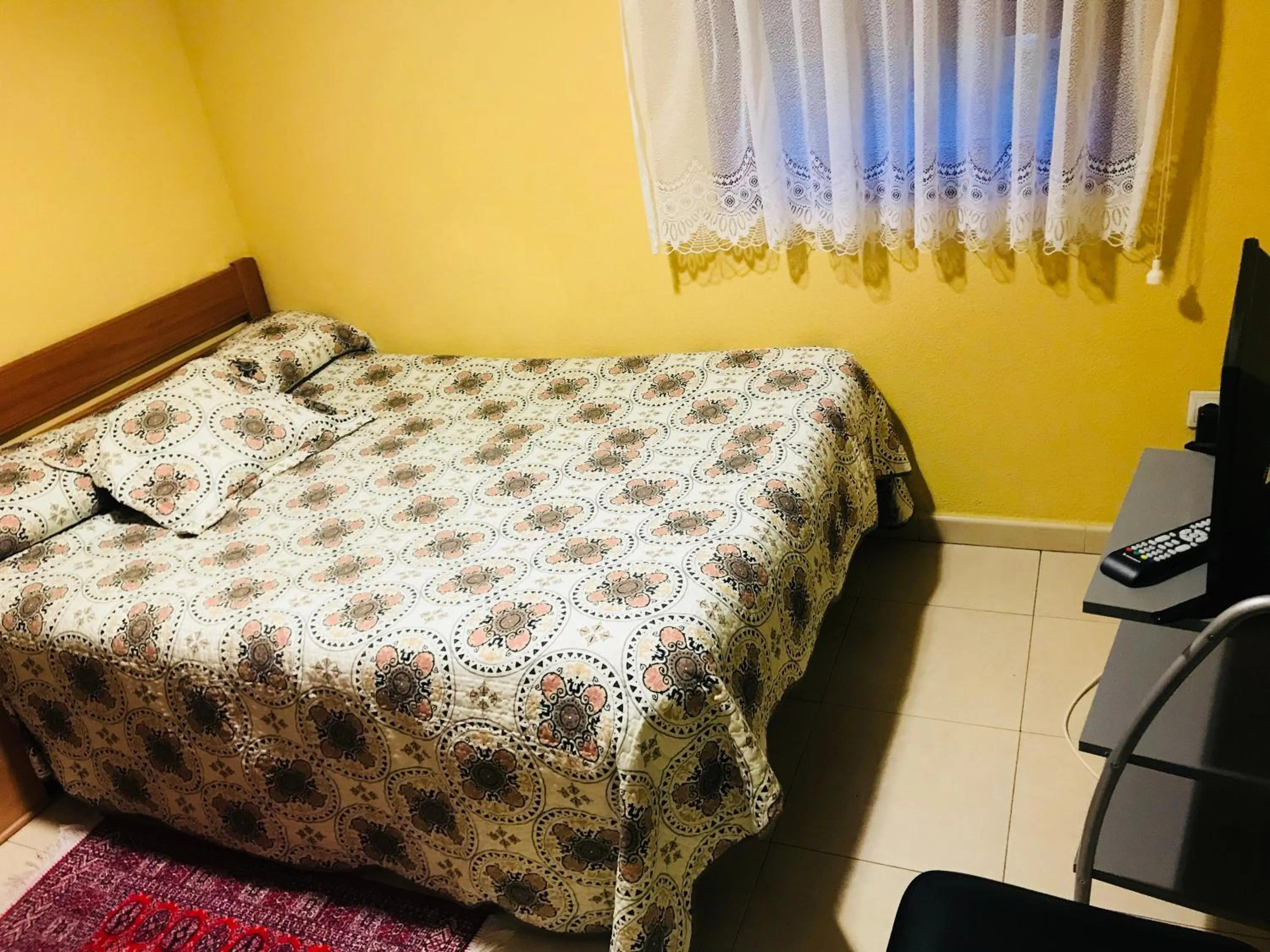 Bed in Pensión la Estación