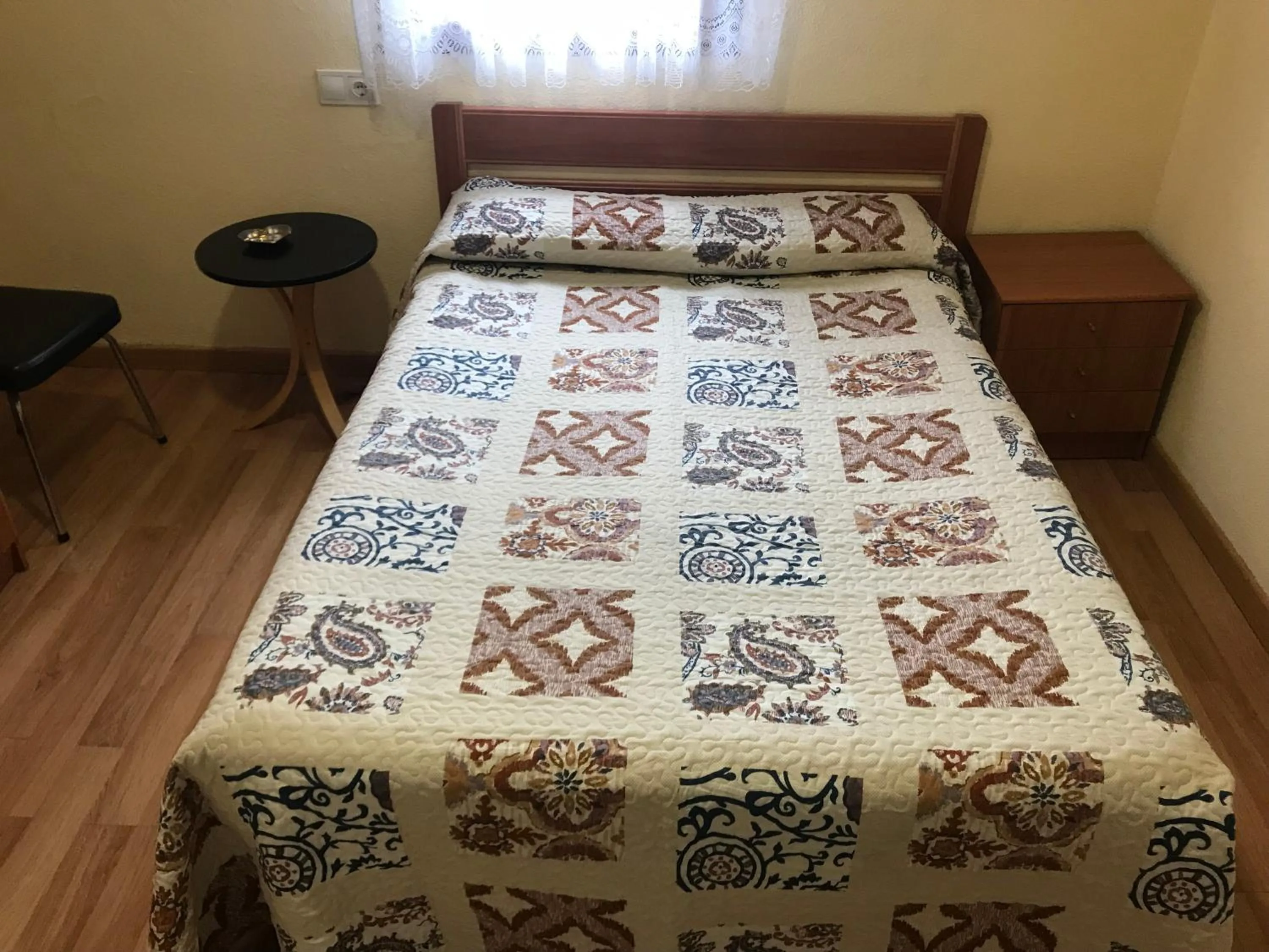 Bed in Pensión la Estación