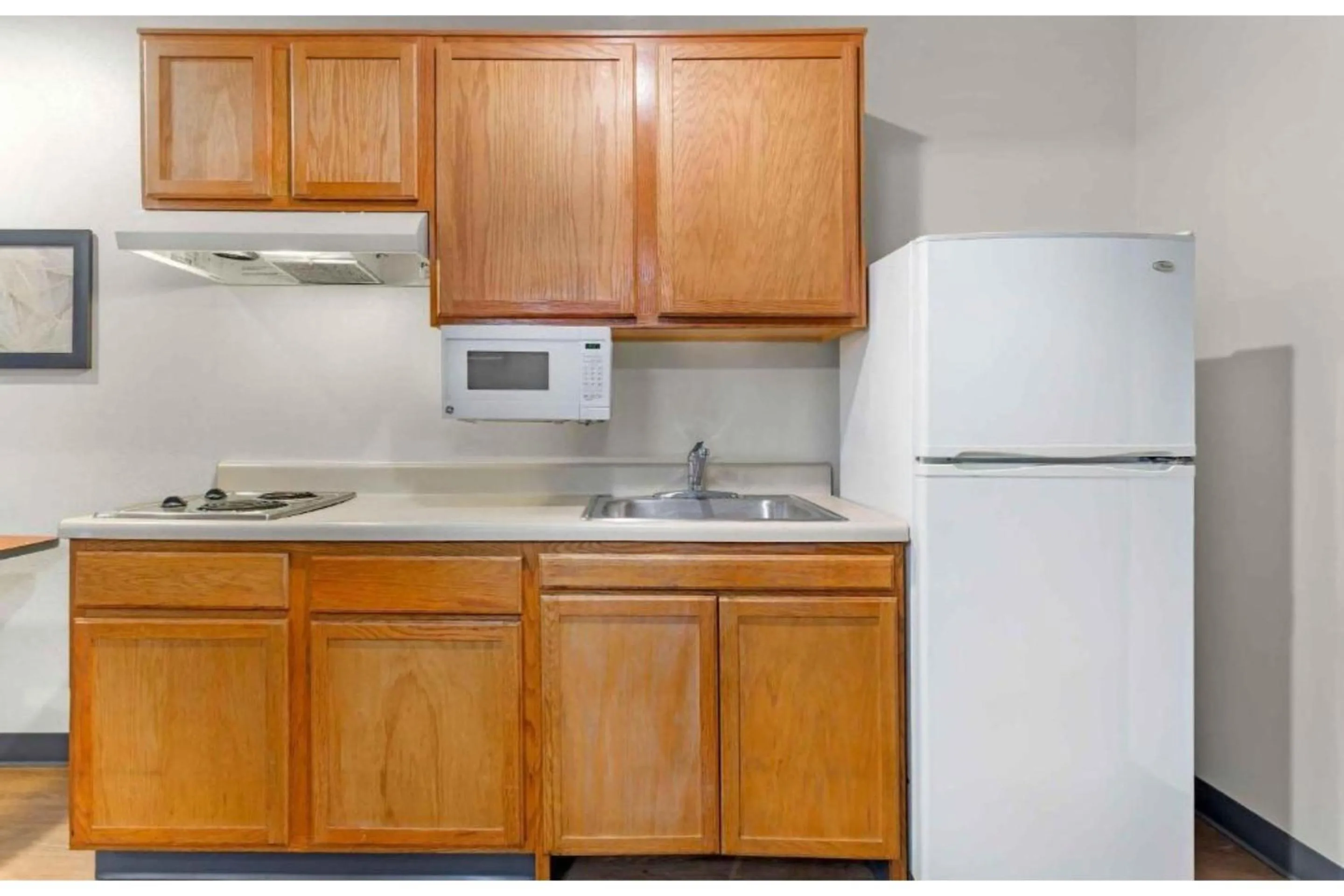 kitchen in Studio 6 Extended Stay Fort Myers FL