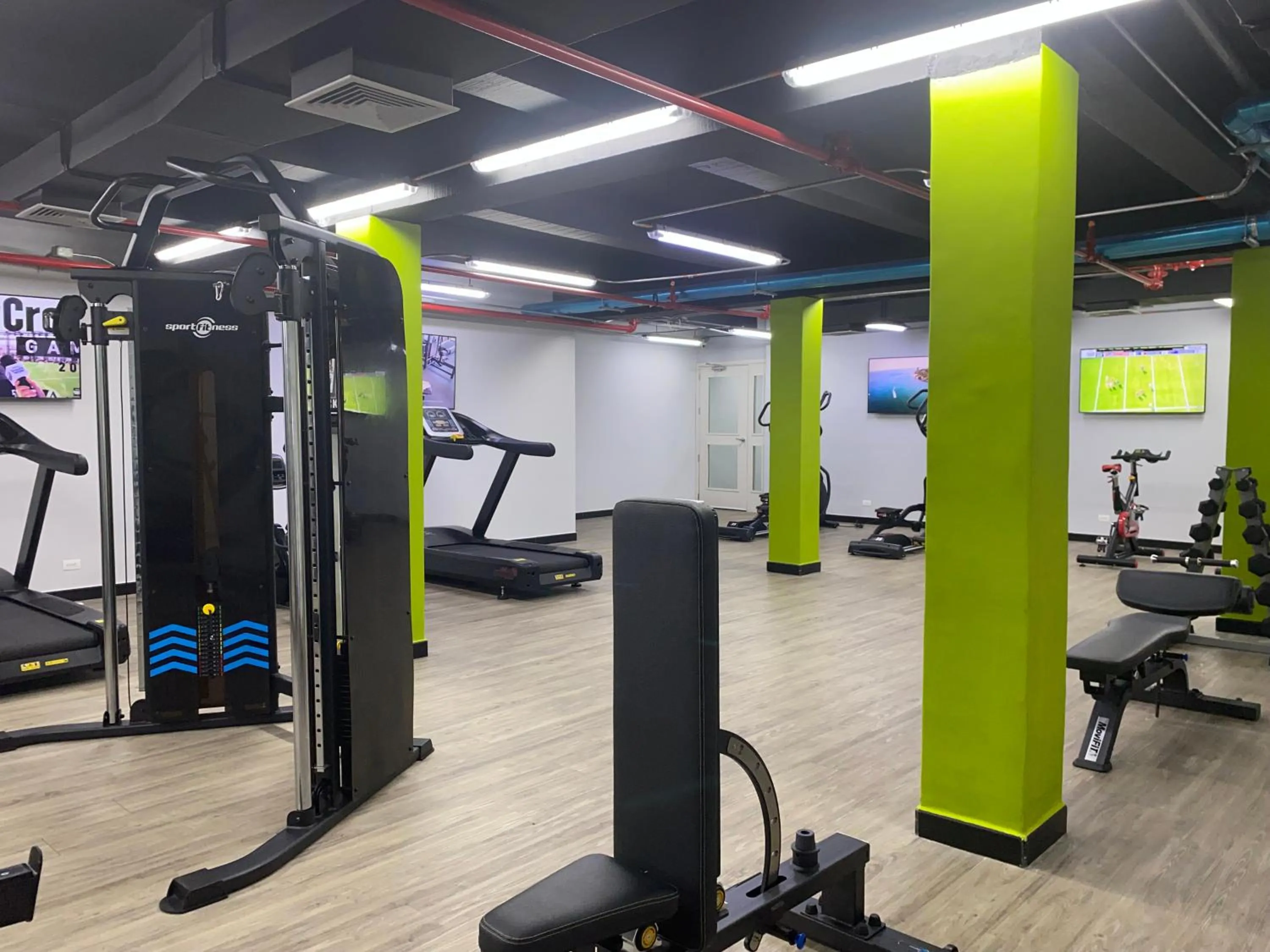 Fitness centre/facilities in Hotel El Prado