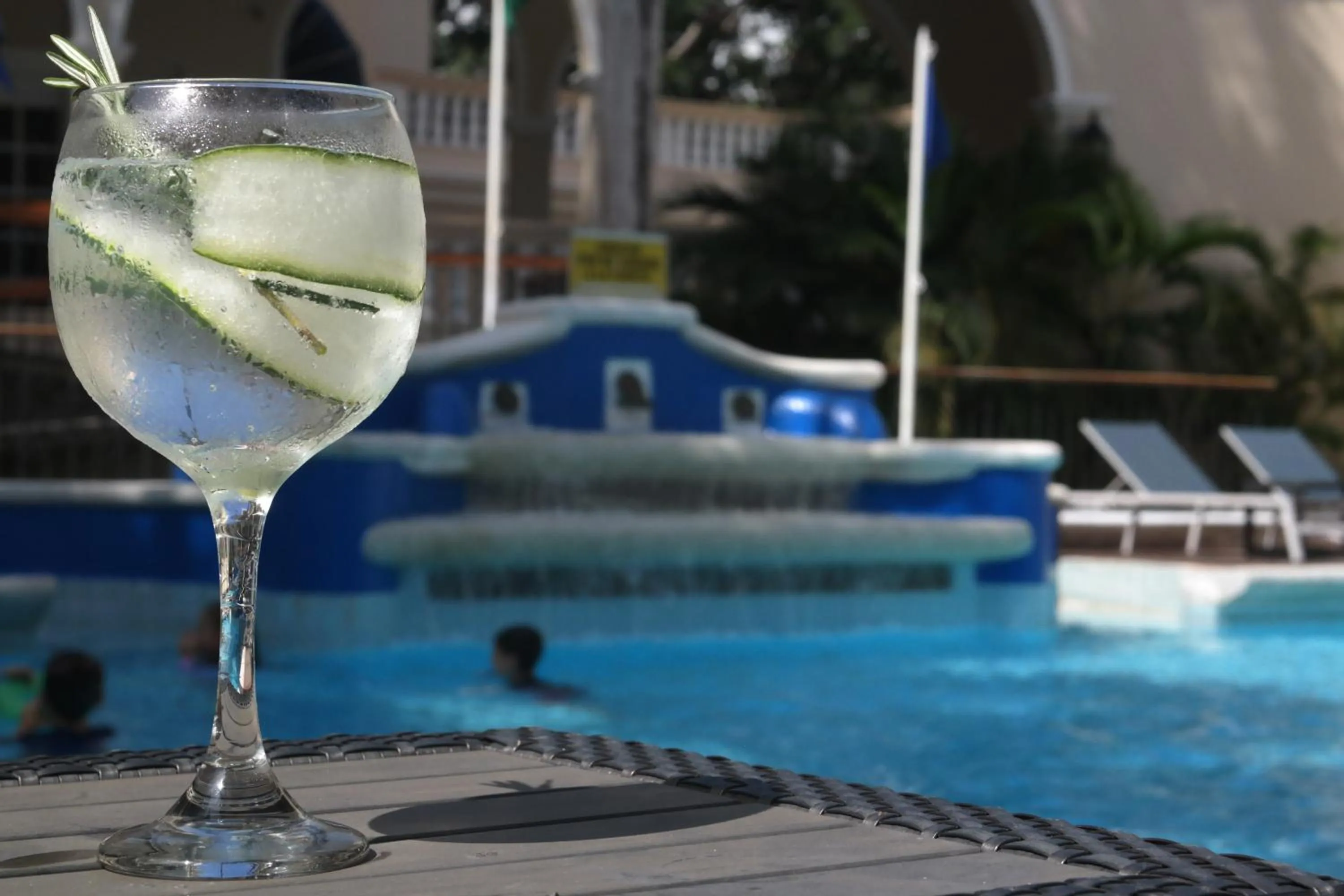 Swimming pool in Hotel El Prado