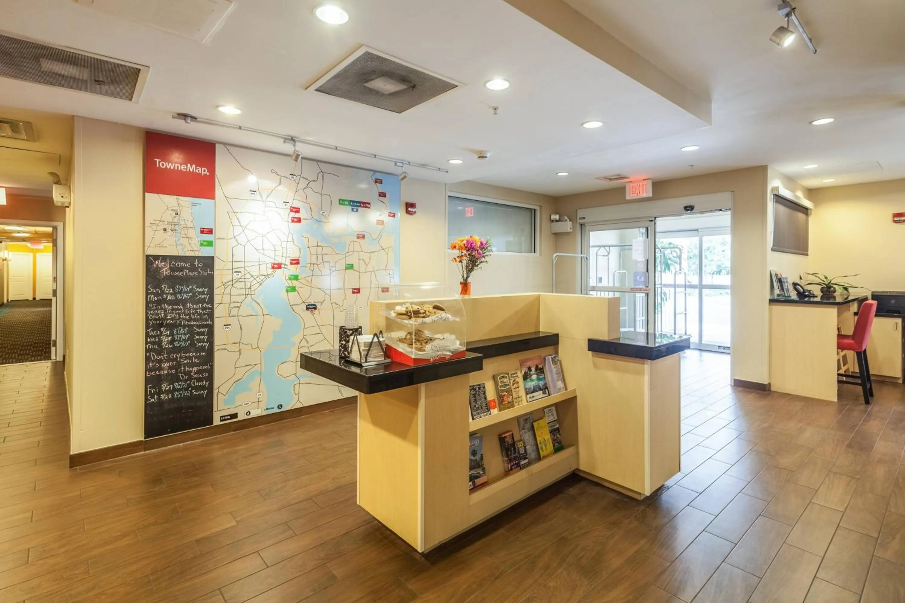 Lobby or reception in TownePlace Suites Jacksonville Butler Boulevard