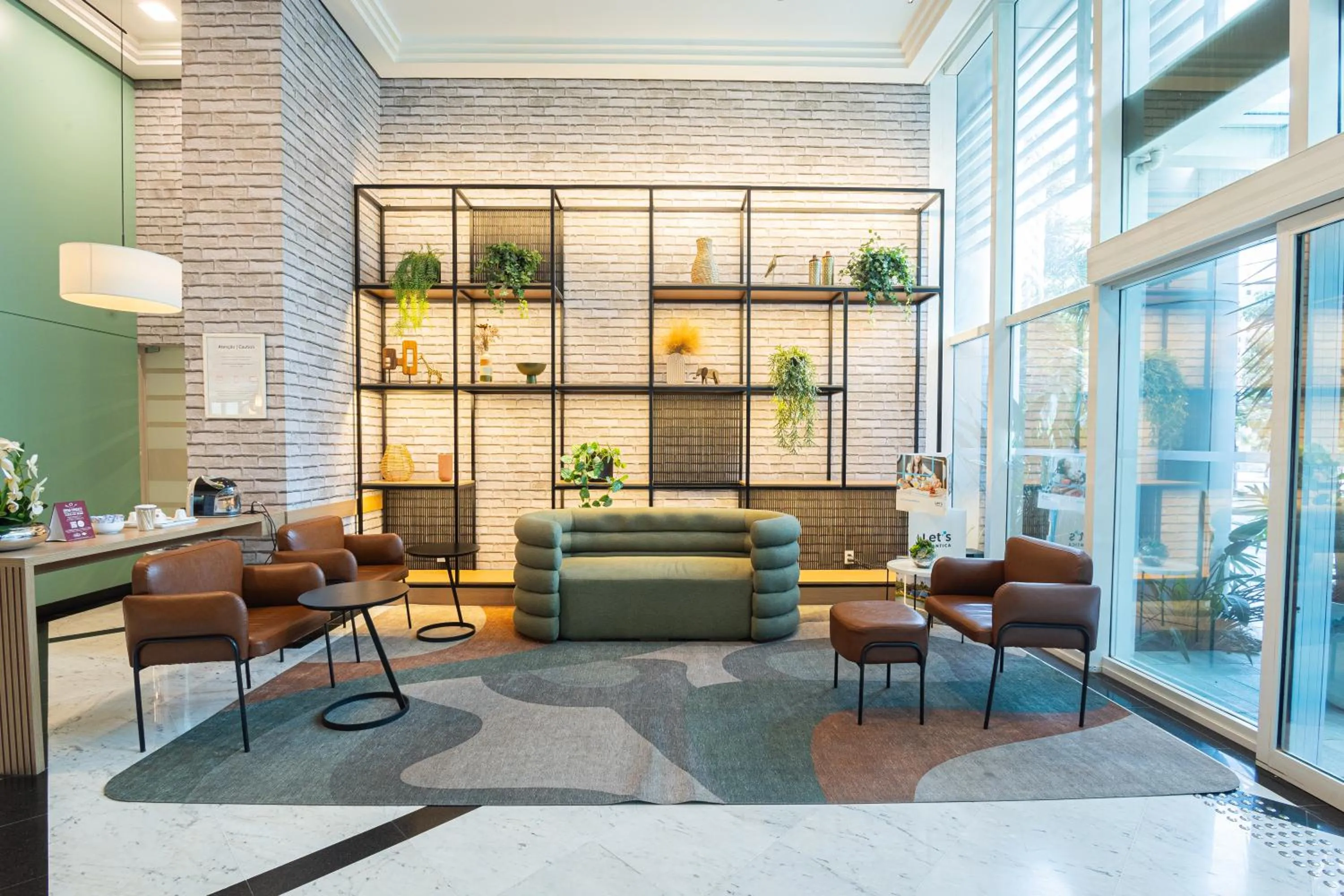 Lobby or reception in Comfort Ibirapuera